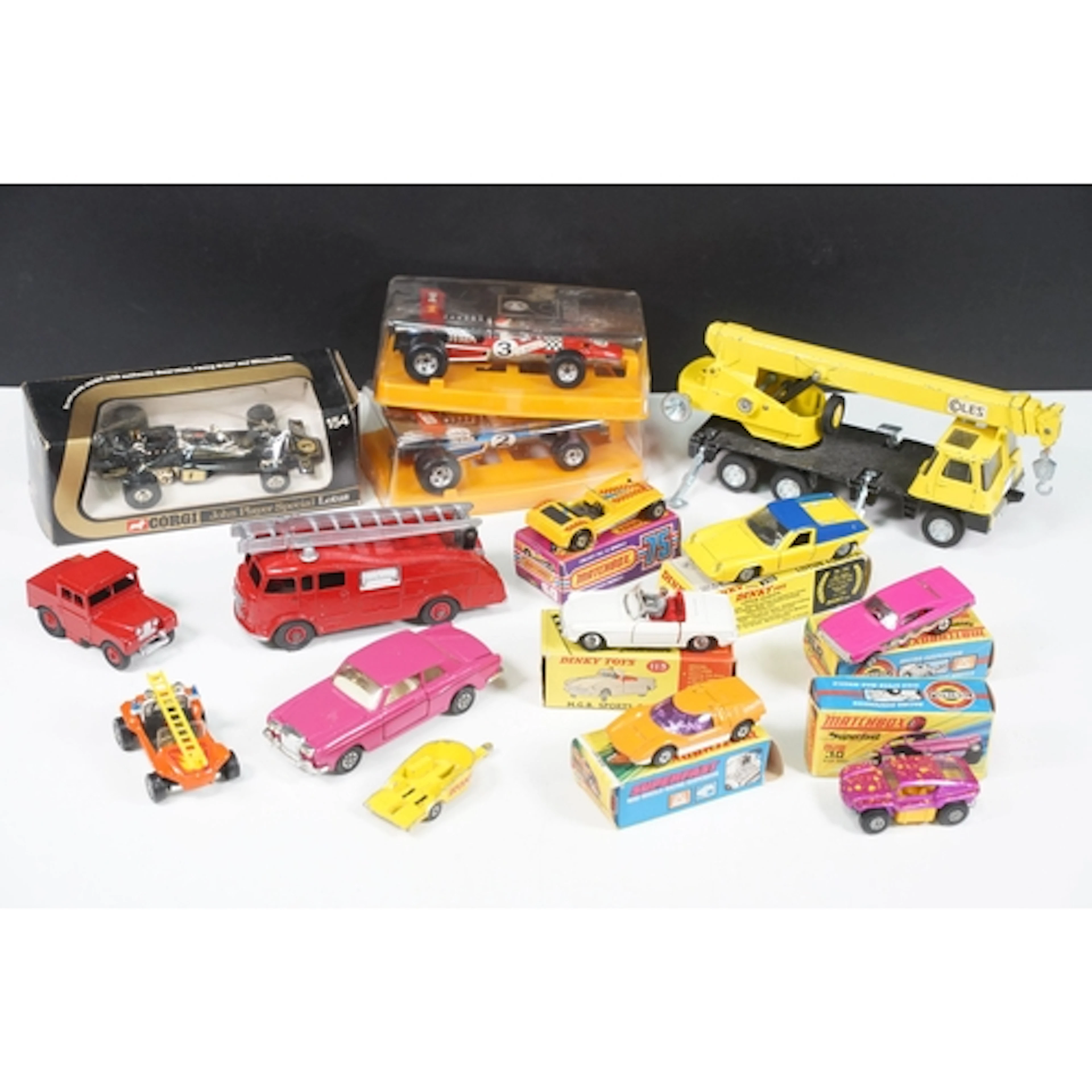 Nine boxed / cased diecast models to include 2 x Polistil Po...