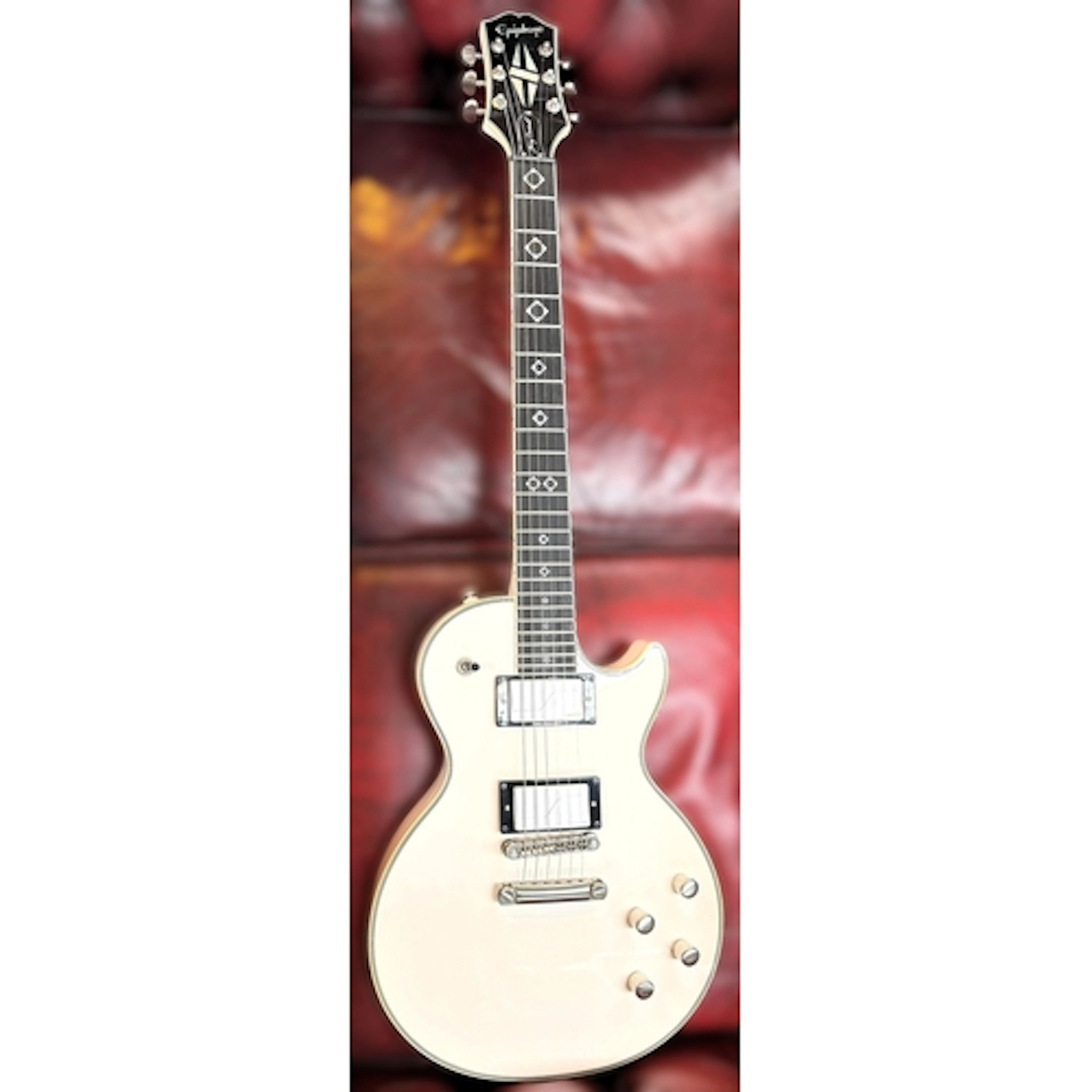 An Epiphone Jerry Cantrell Les Paul Custom Prophesy electric...