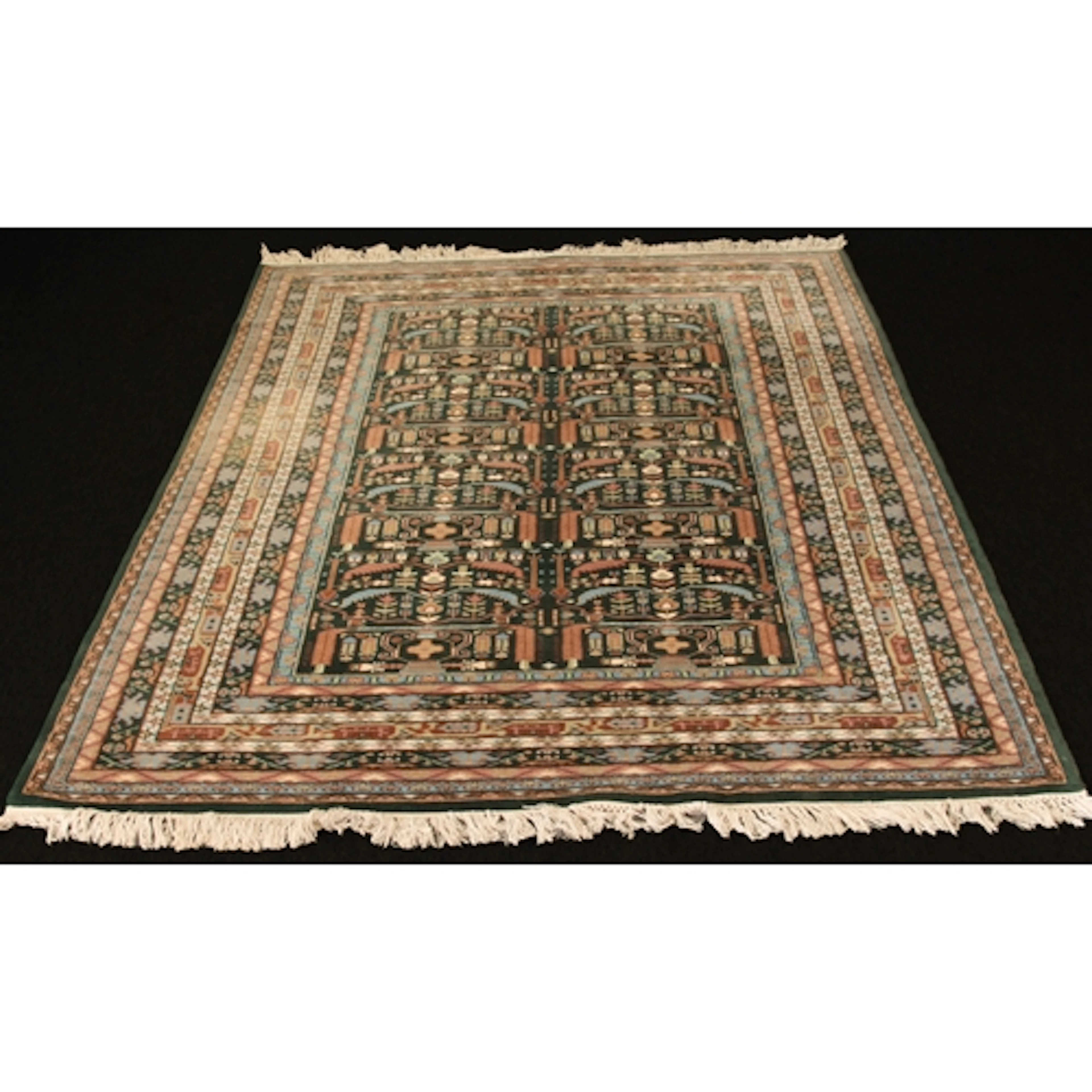 A Persian wool rug, possibly Bakhtiari - late 20th century, ...