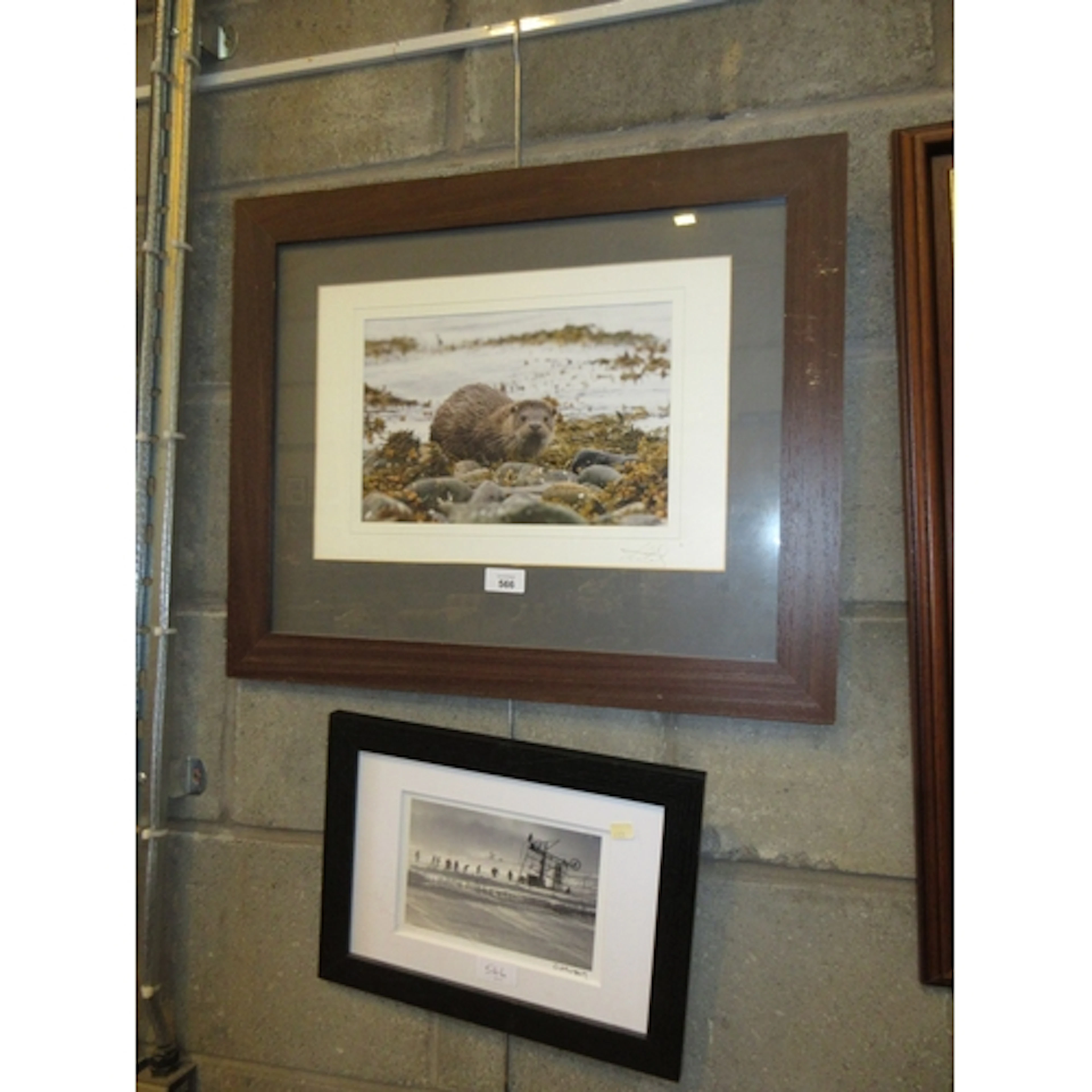 Gerrard Murphy, Giclee Print of Scottish Skiing, and a Photo...