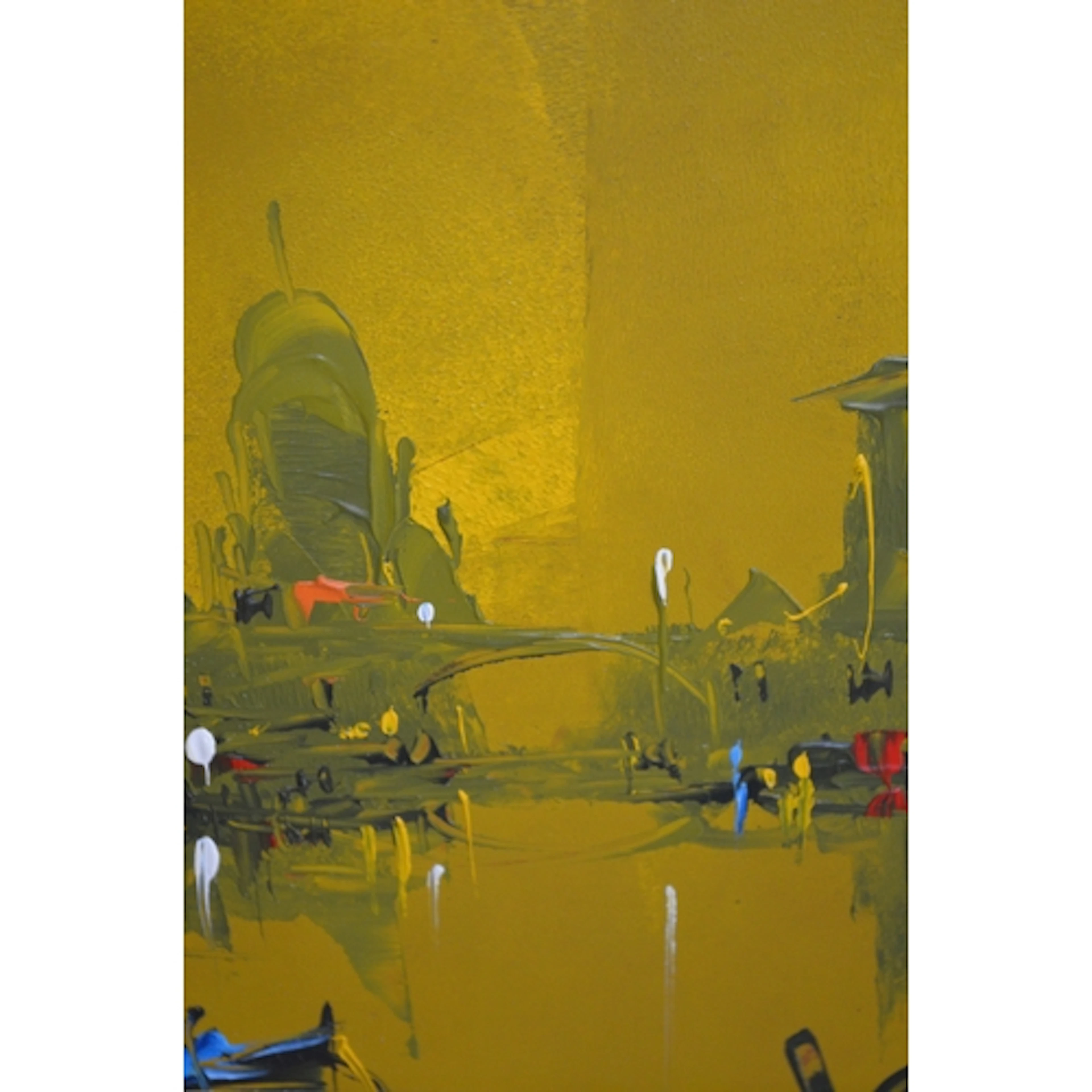 George Deakins, oil on board, view on the Grand Canal Venice...