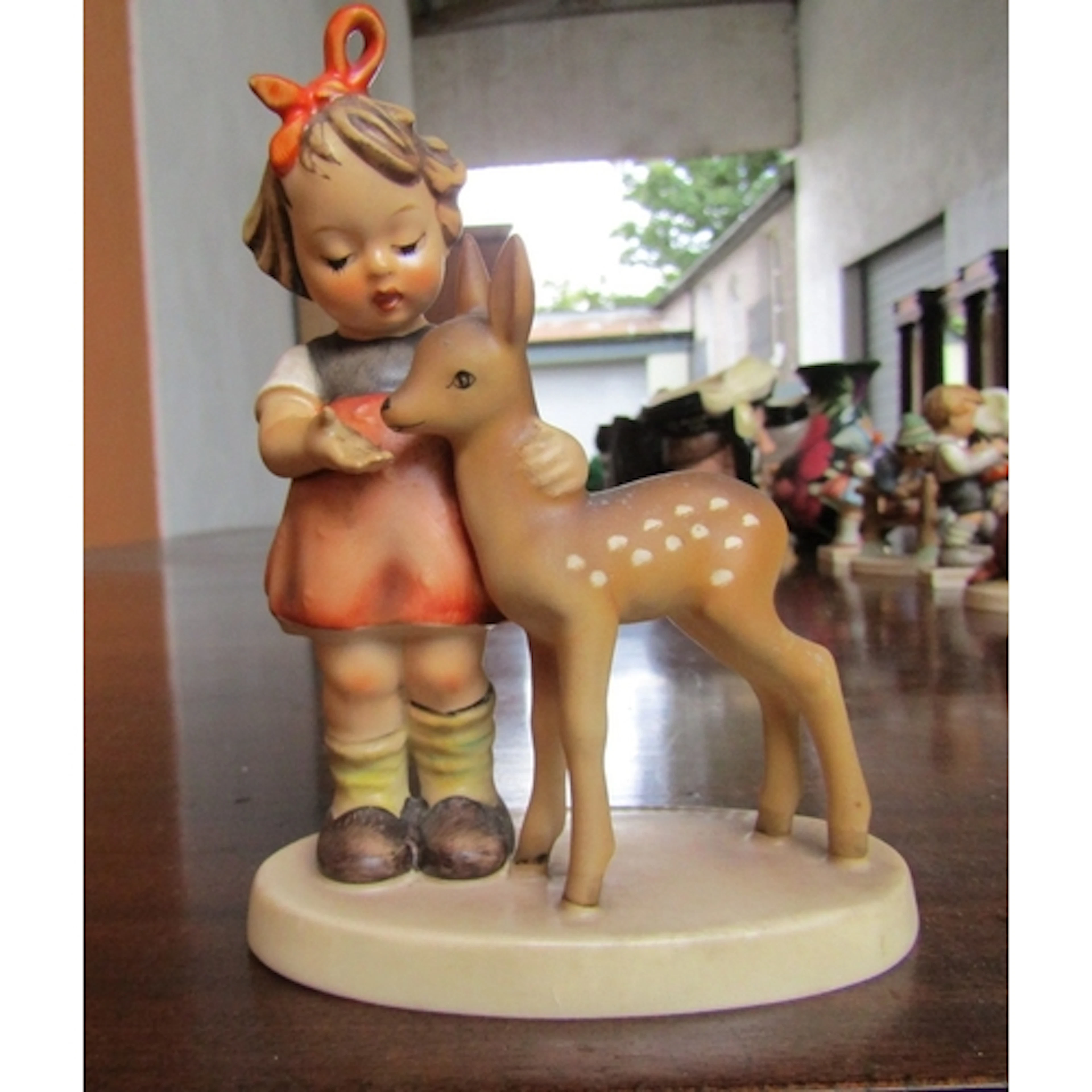 Goebel Fine Porcelain Figure Signed with Makers Mark to Base