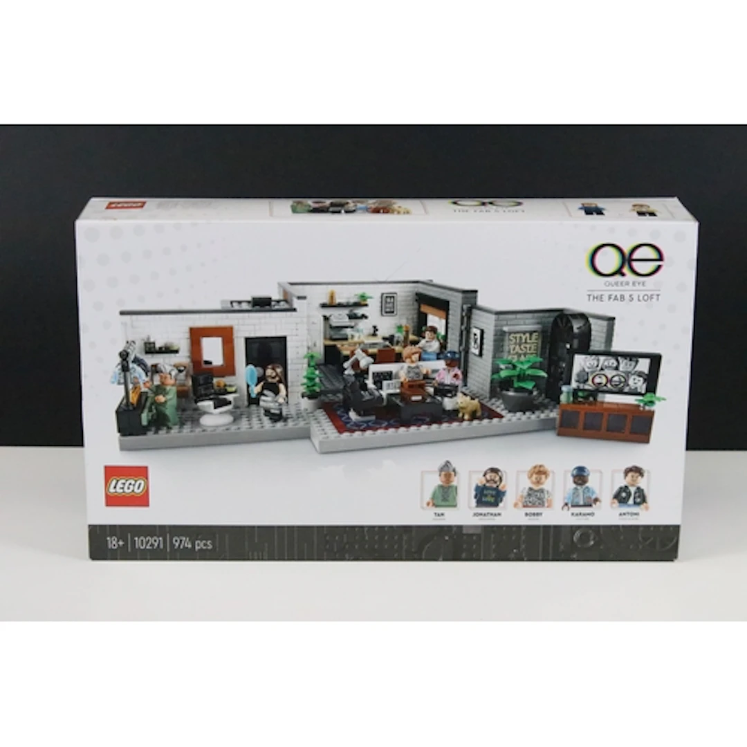 Lego - Boxed Lego Ideas 10291 Queer Eye The Fab 5 Loft set, ...