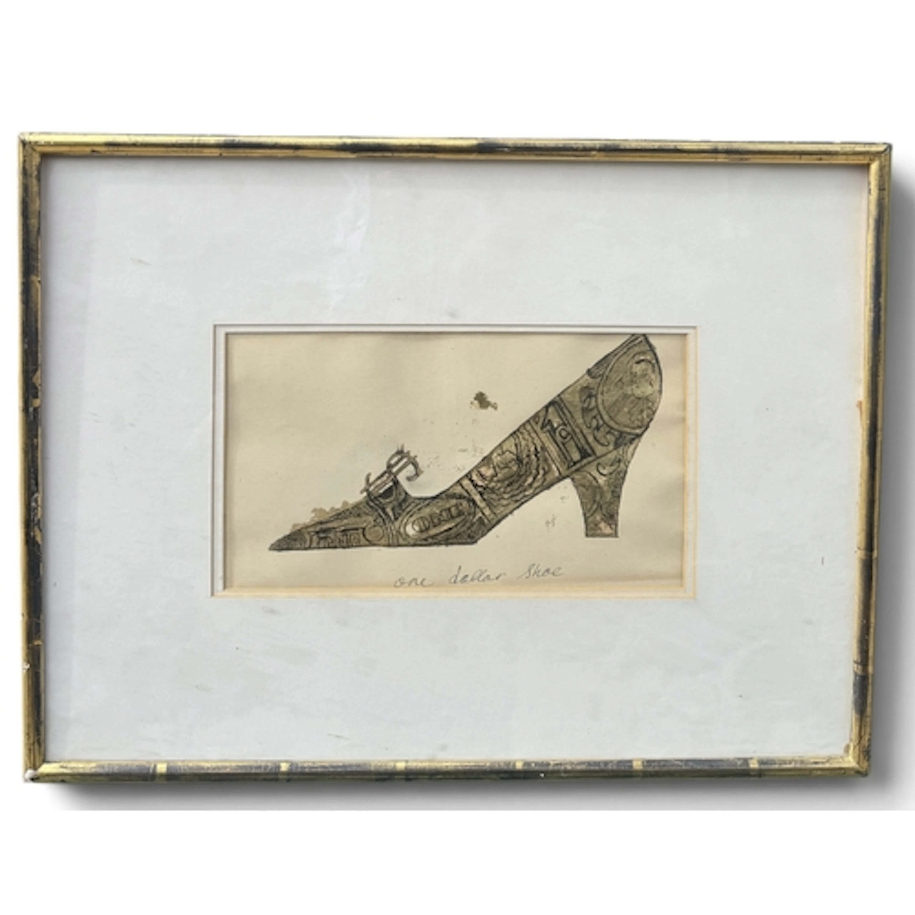 AFTER ANDY WARHOL: (AMERICAN 1928-1987): ONE DOLLAR SHOE Mix...