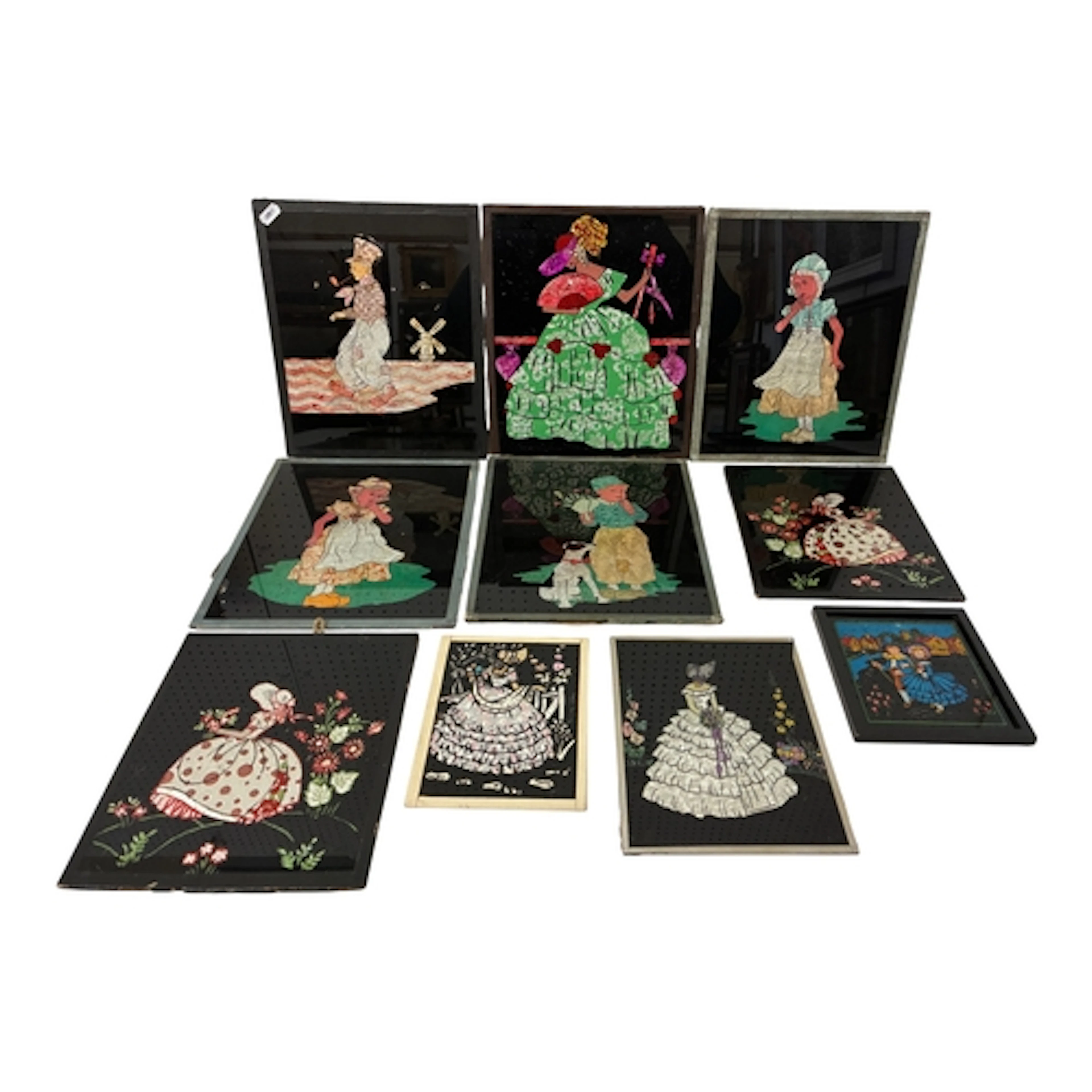 A group of twenty framed works, 19th-early 20th century, to ...