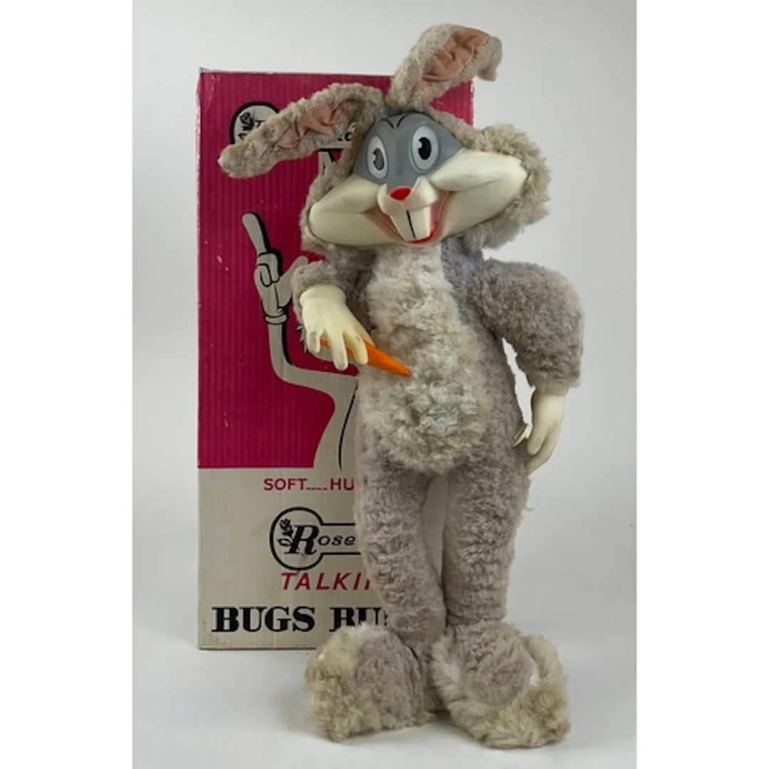 A 1960's Rosebud Dolls ltd (Mattel inc) Talking Bugs Bunny, ...