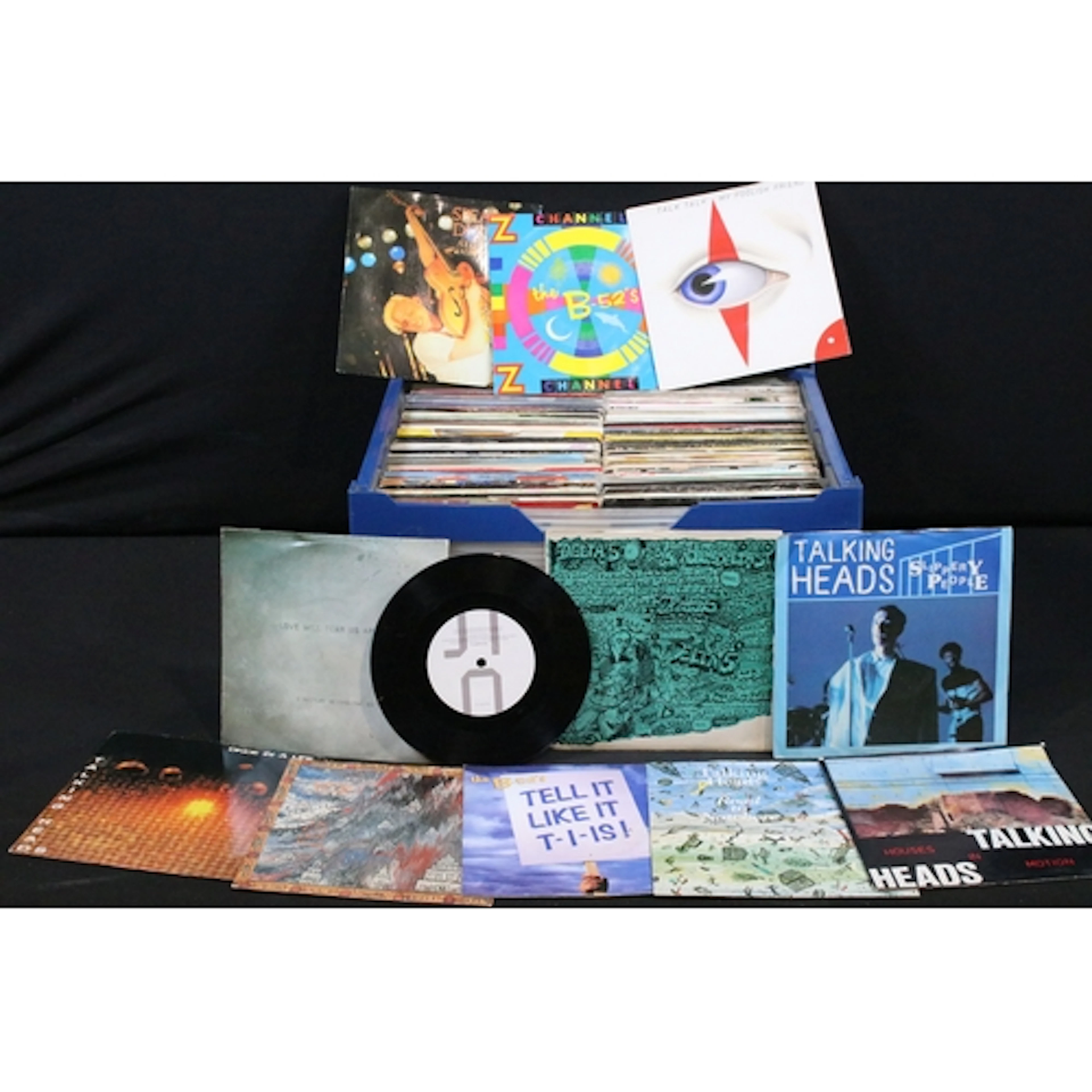 Vinyl - Over 250 New Wave / Post Punk / Mod Revival 7” singl...