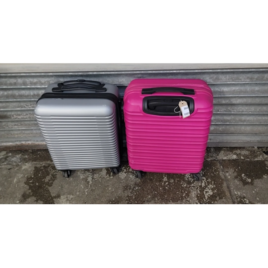 TWO SUITCASES INC. WITCHEEN, AND CABIN CASE - GREY Note: cas...