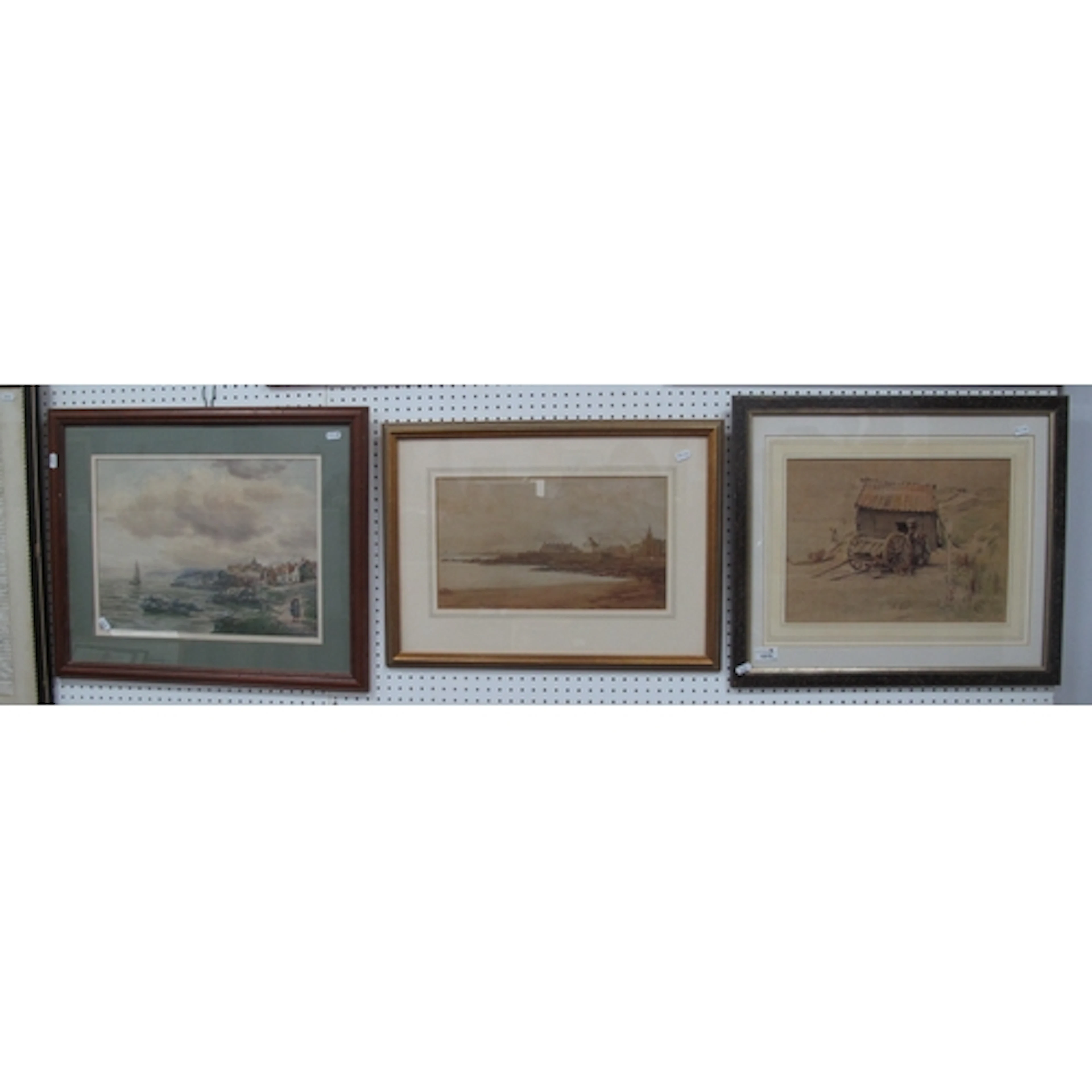 John Hamilton Glass, Watercolour of a Coastal Scene, signed ...