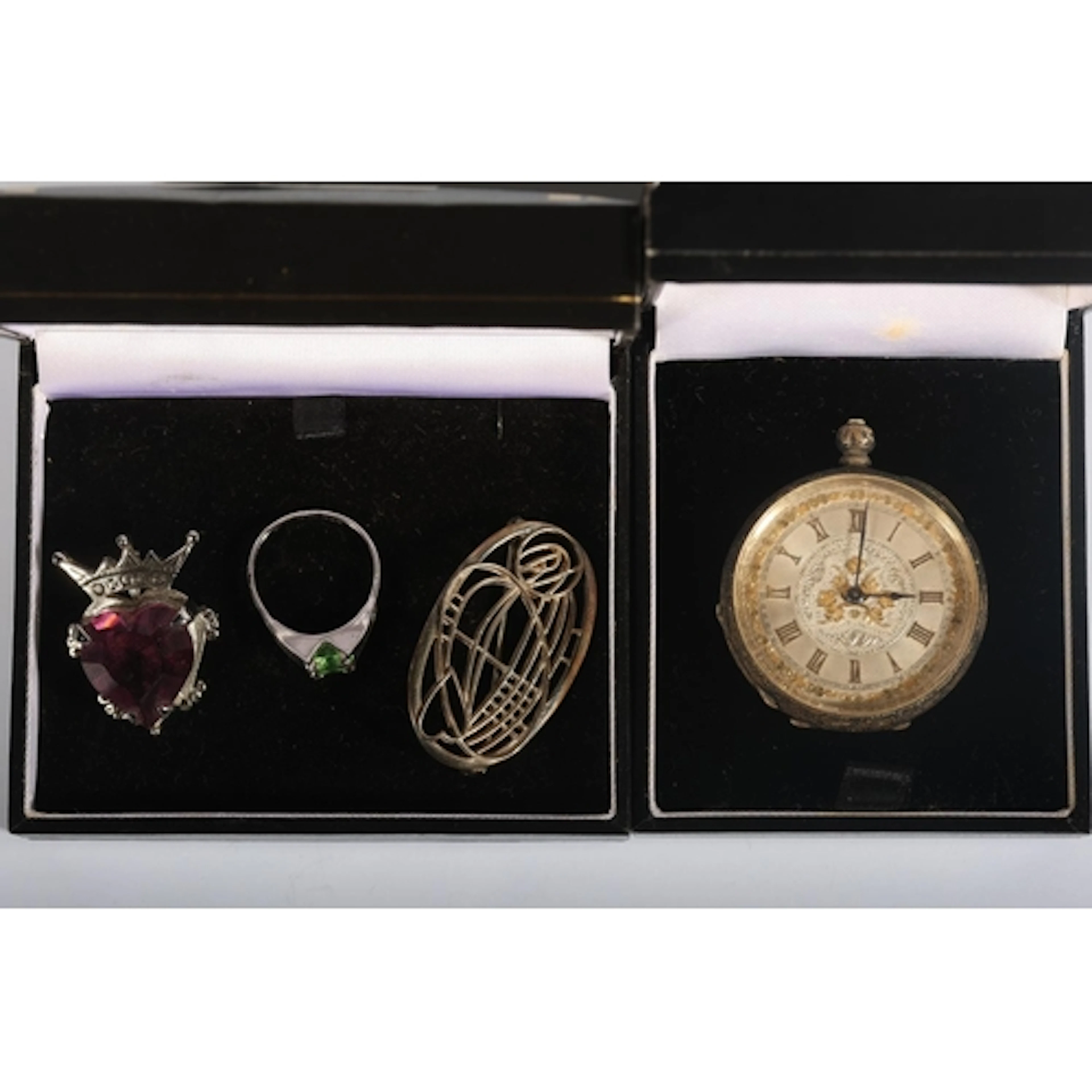 Costume jewellery to include a Charles Rennie Mackintosh des...