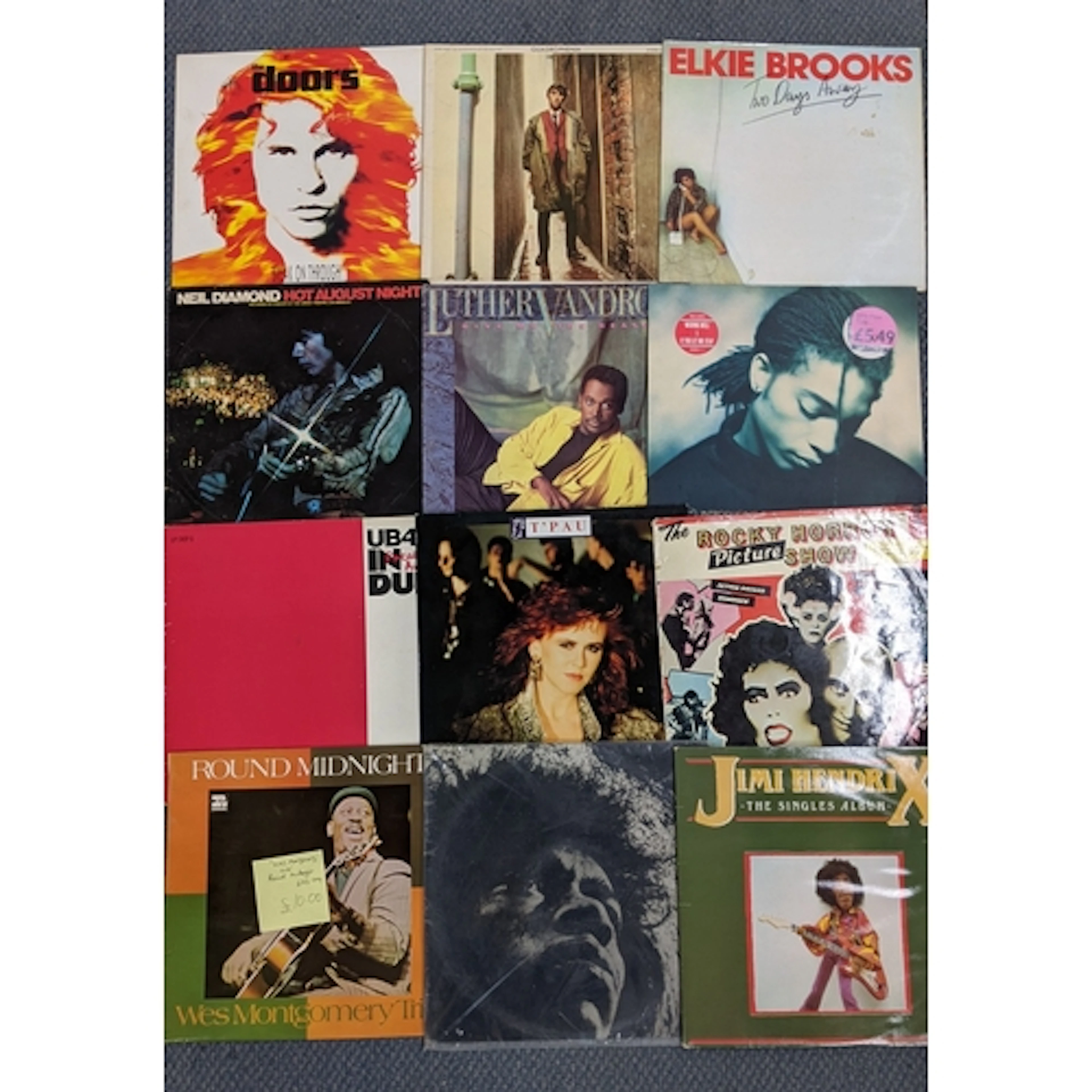 A group of 1970's an 80's Lp's and 12" singles to include a ...