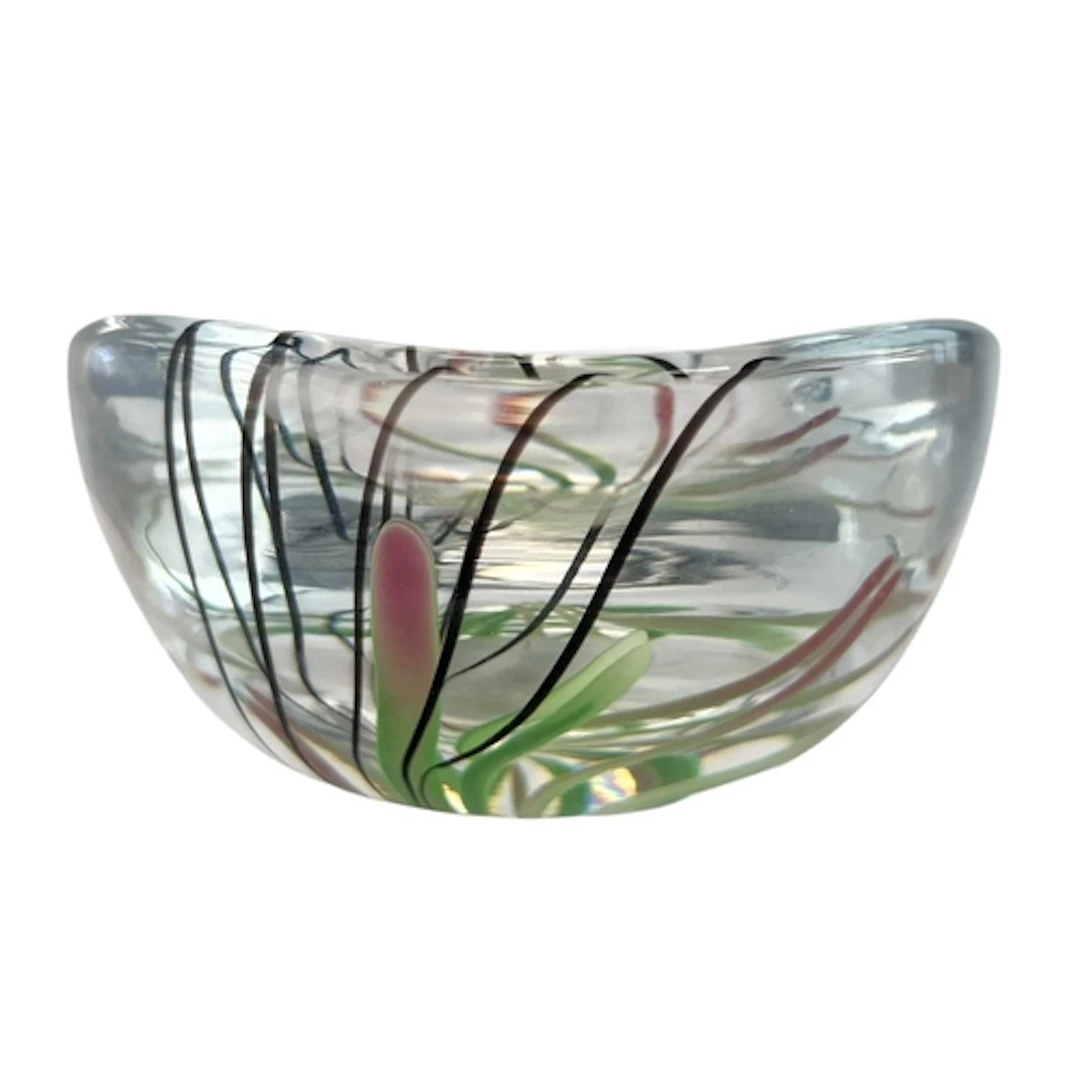 Kosta - Vicke Lindstrand - a 20th century Kosta 'Spring' bow...