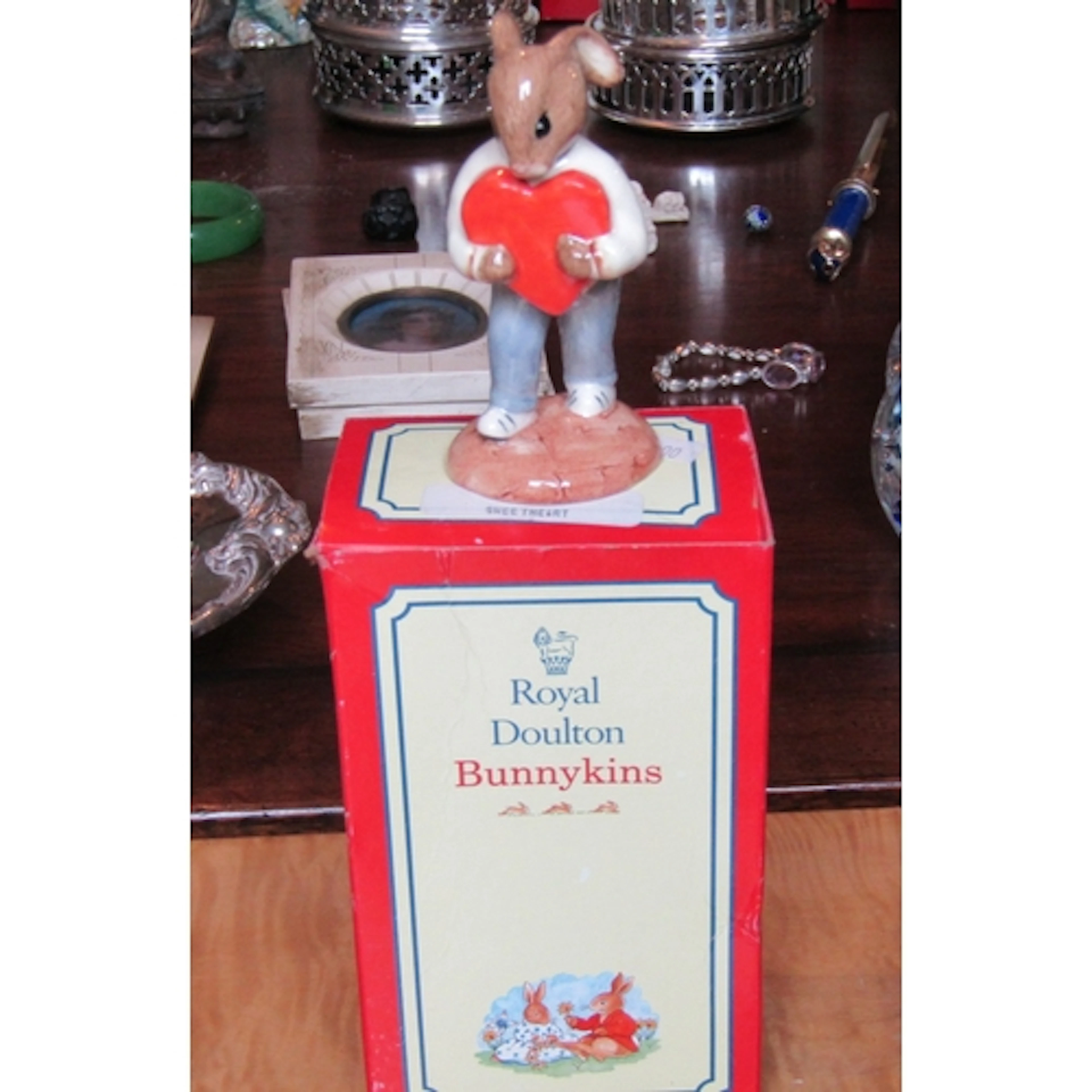 Royal Doulton Bunnykins Fine Porcelain Figure Titled Sweethe...