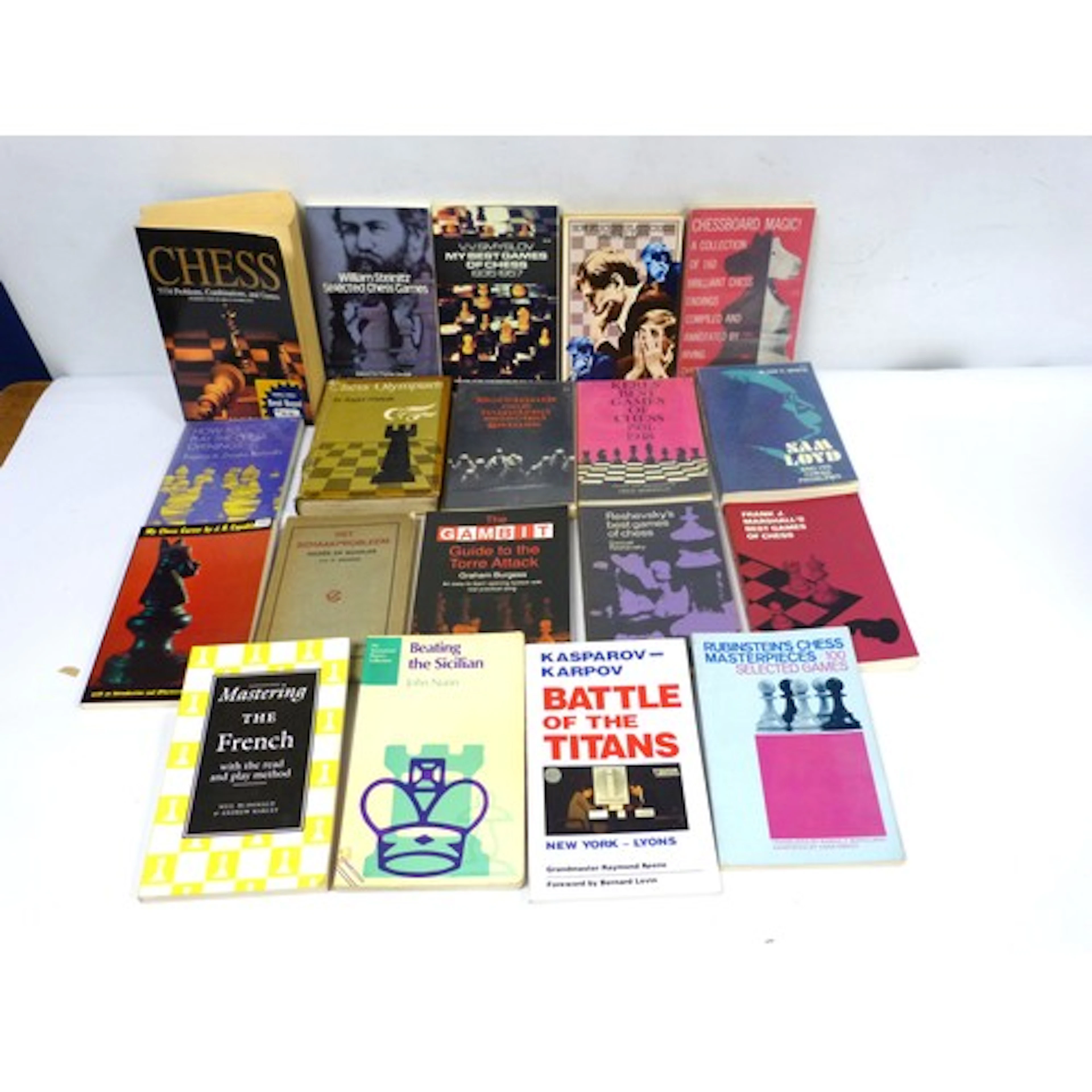 Chess. A carton of various softback publications....
