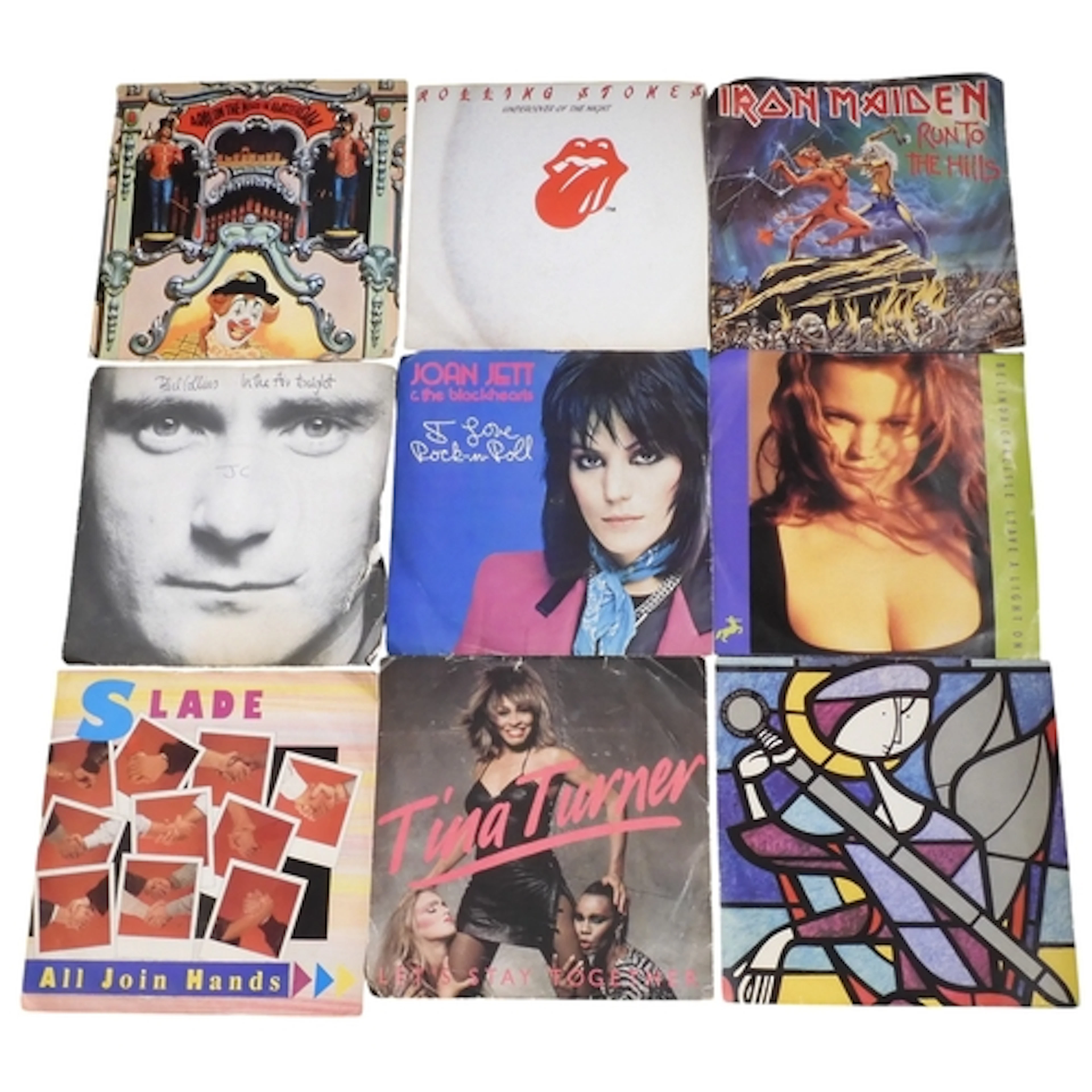 45rpm 7" Singles - ROCK/METAL/POP/COUNTRY/FOLK - A mixe...