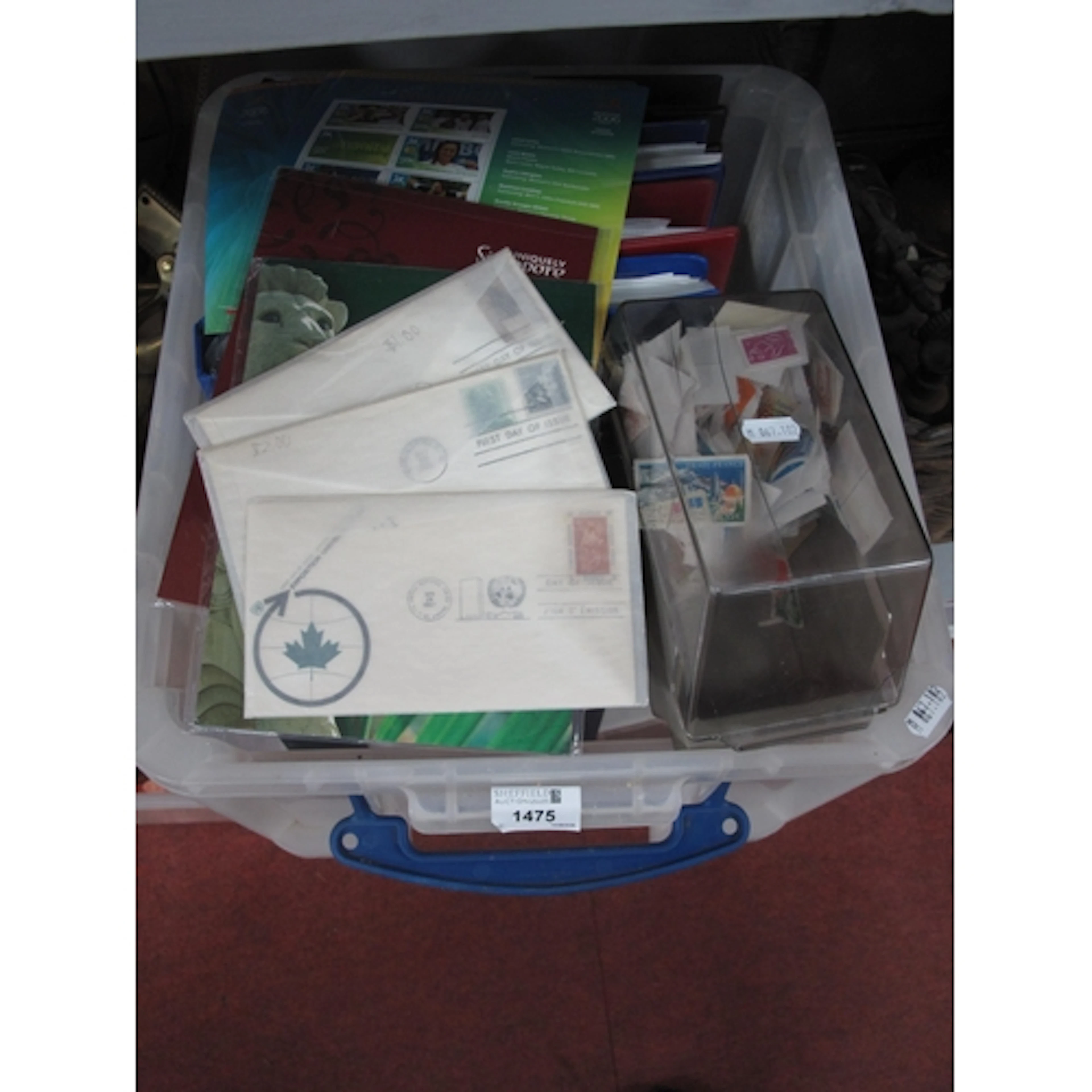 Stamps; A Collection of over 210 GB First Day Covers, mainly...