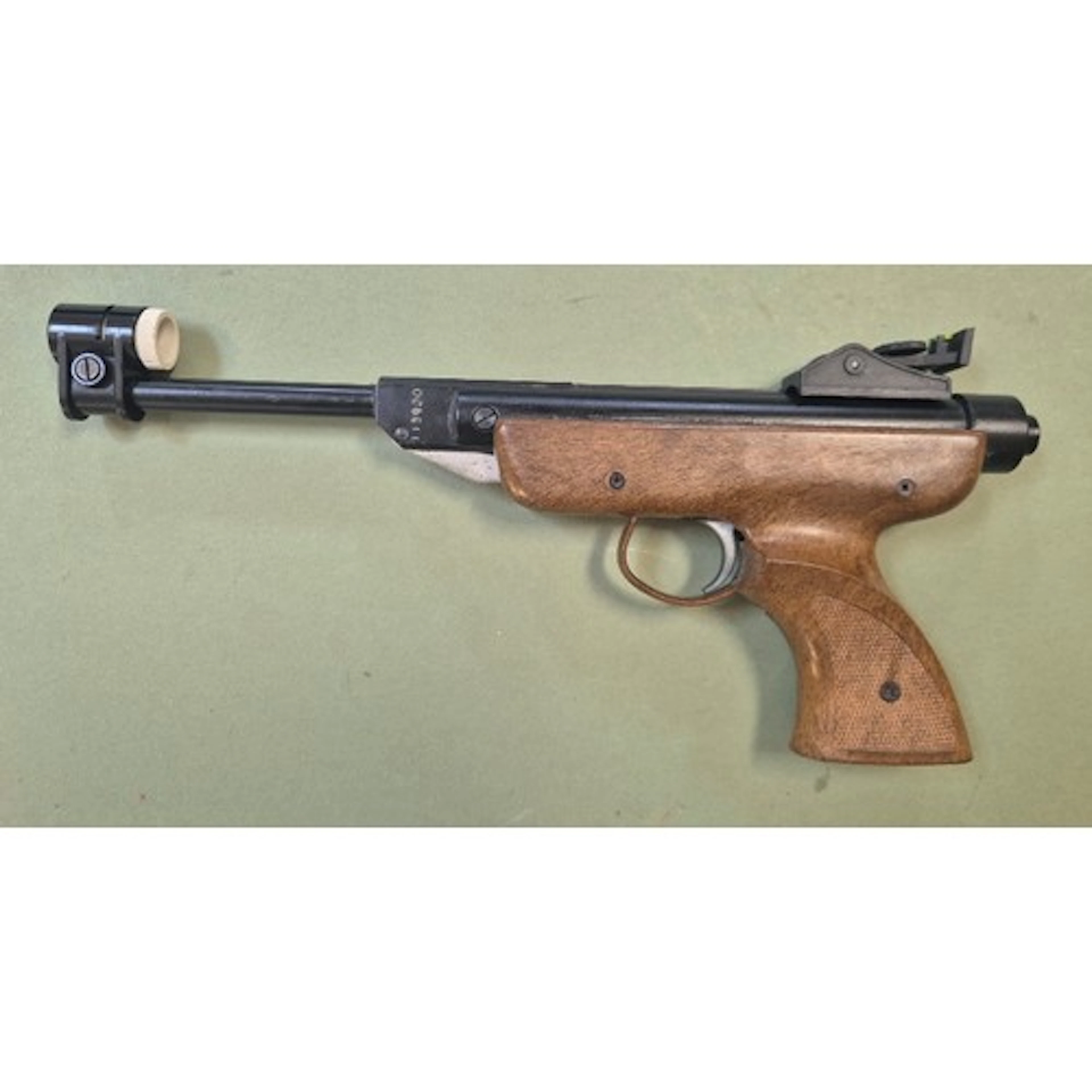 An Italian break barrel .177 calibre air pistol, 36cm long, ...