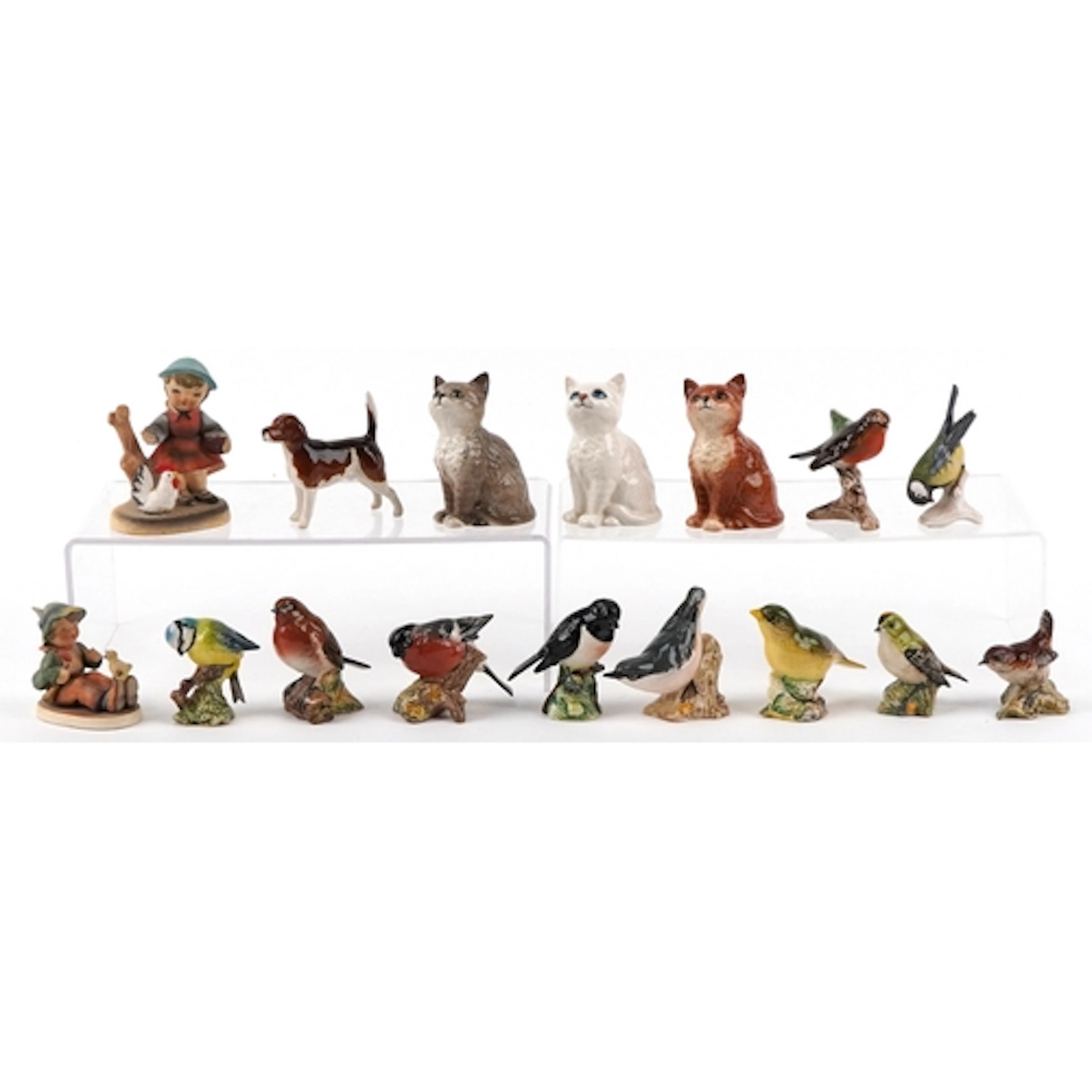 Collectable animal figurines, predominantly Beswick, and two...