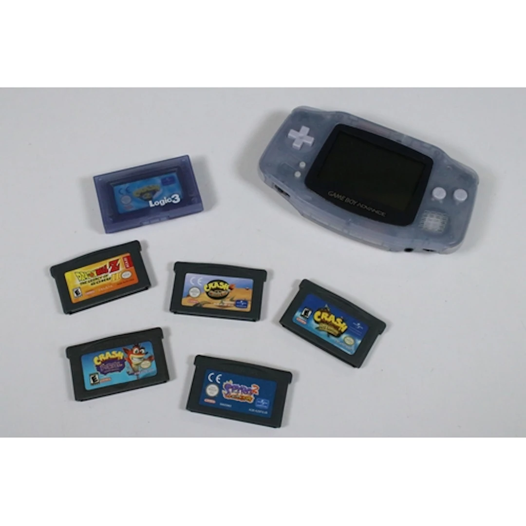 Retro Gaming - Nintendo Game Boy Advance handheld games cons...