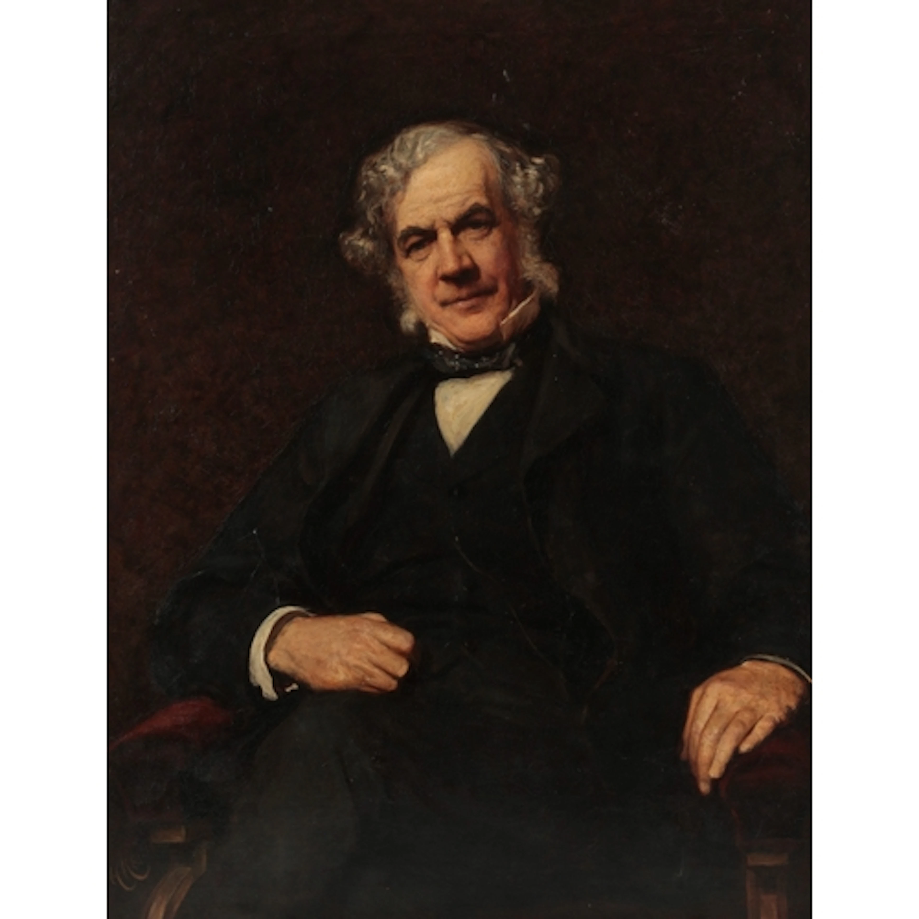Sir Hubert von Herkomer RA (German, 1849-1914) Portrait of ...