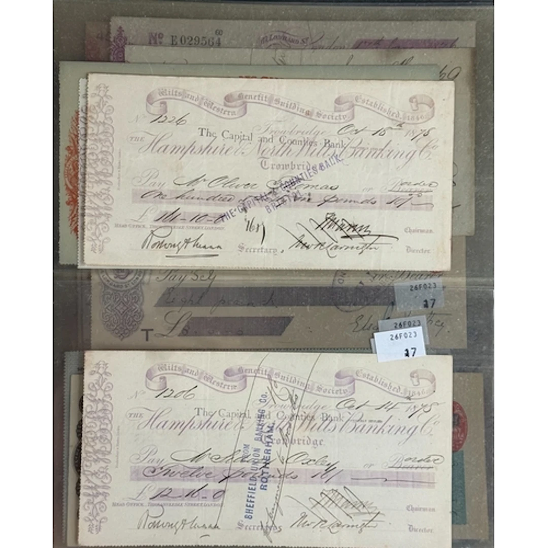 Banknotes/Scripophily: Bank of England, Merlyn Lowther, limi...
