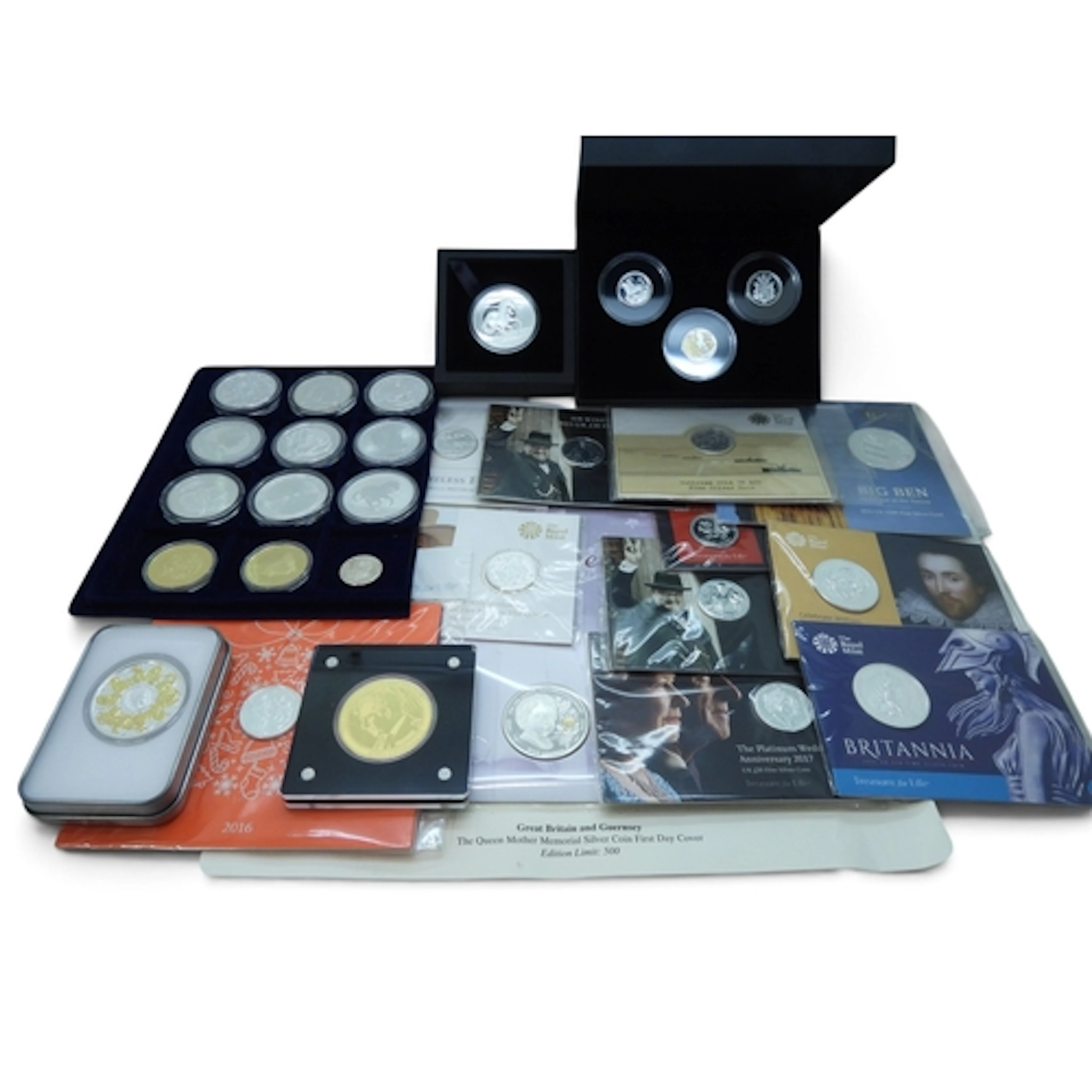 Elizabeth II (1952-2022) Silver Commemorative Coins to ...