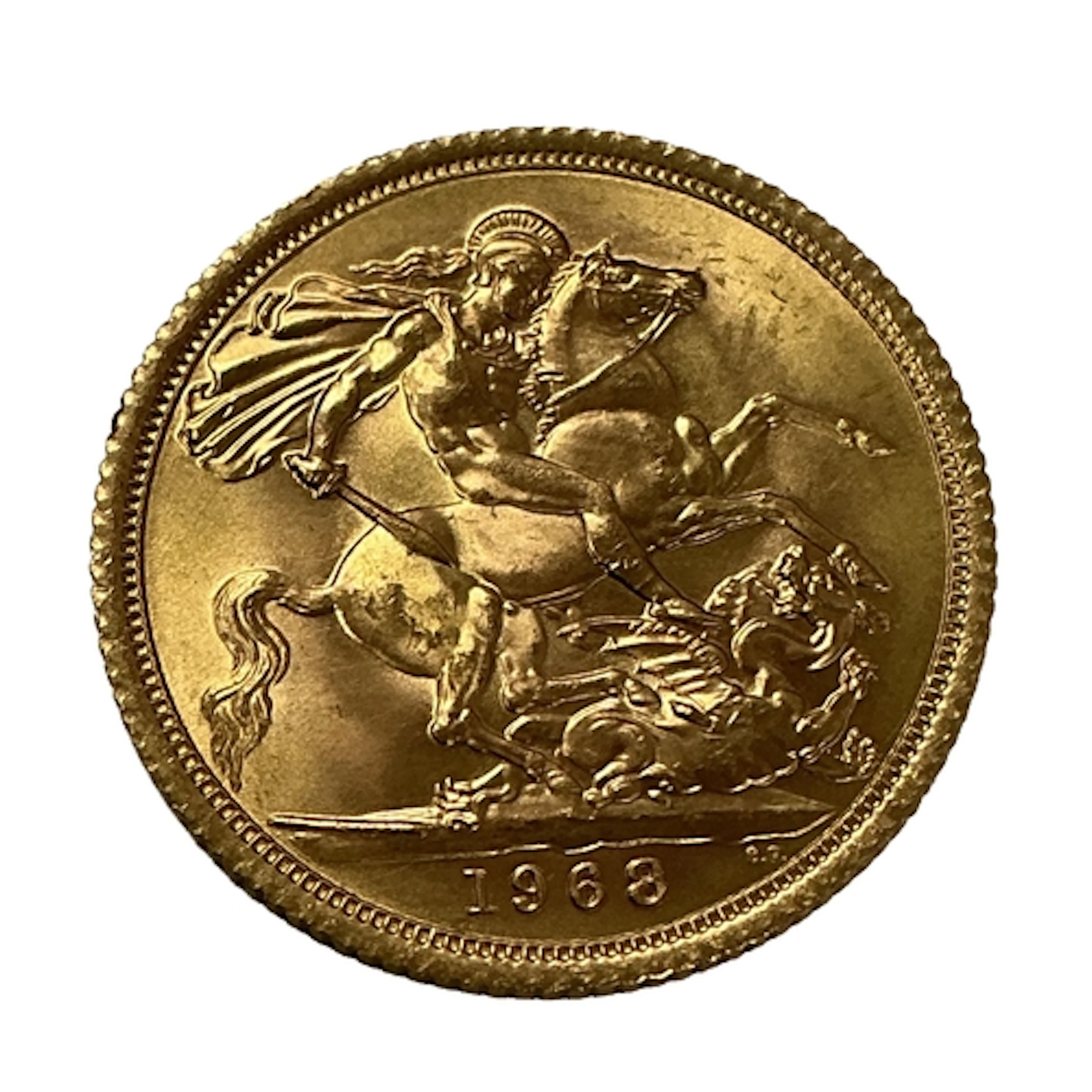 1968 QEII Gold Sovereign.