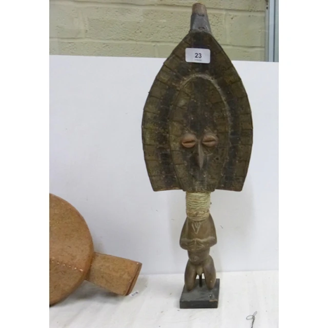 Kota-Mahongewe Reliquary Guardian figure originating from th...