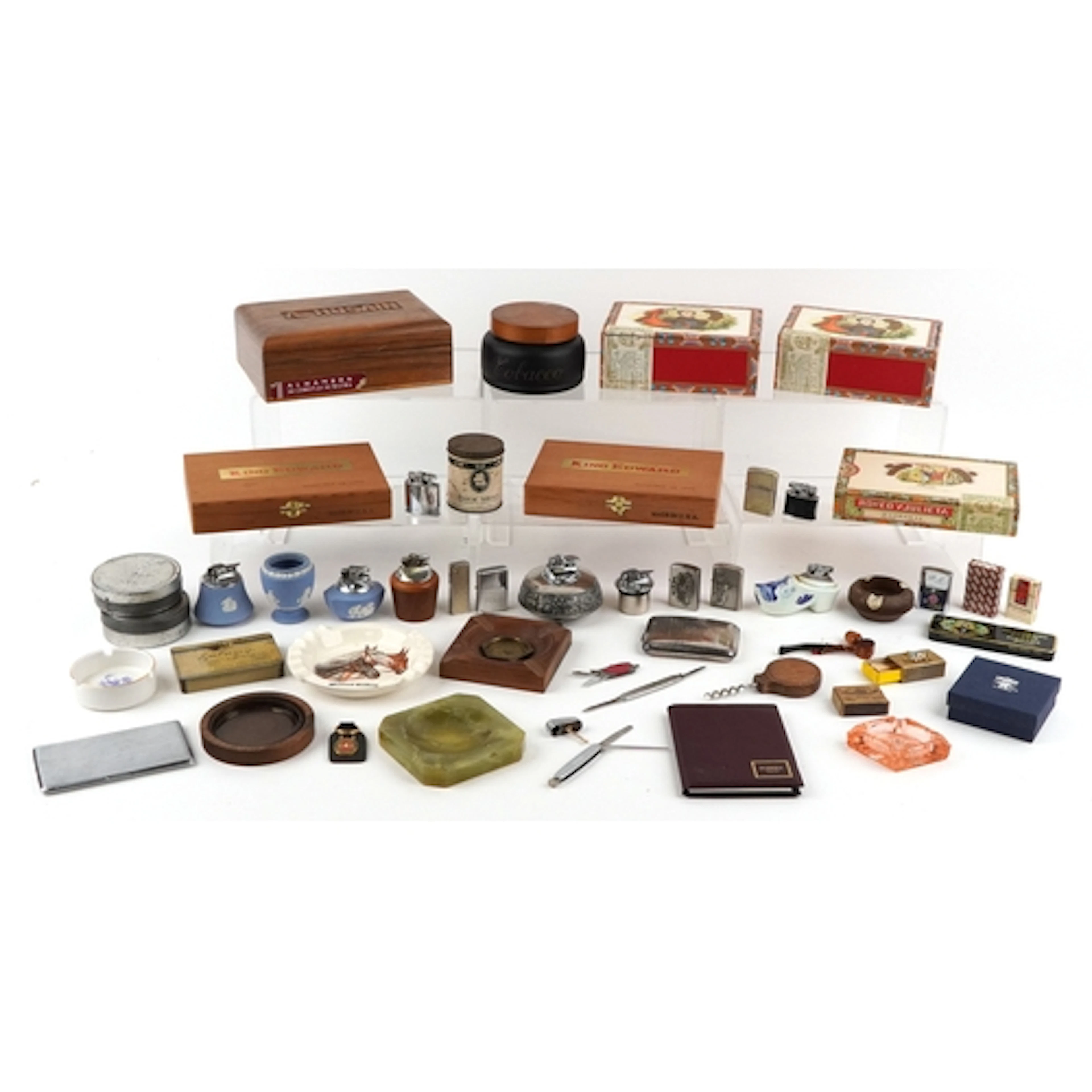 Collection of vintage and later smoking interest items inclu...