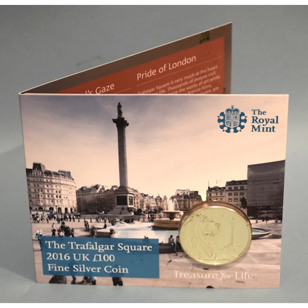The Royal Mint, 2016 The Trafalgar Square UK £100 fine...