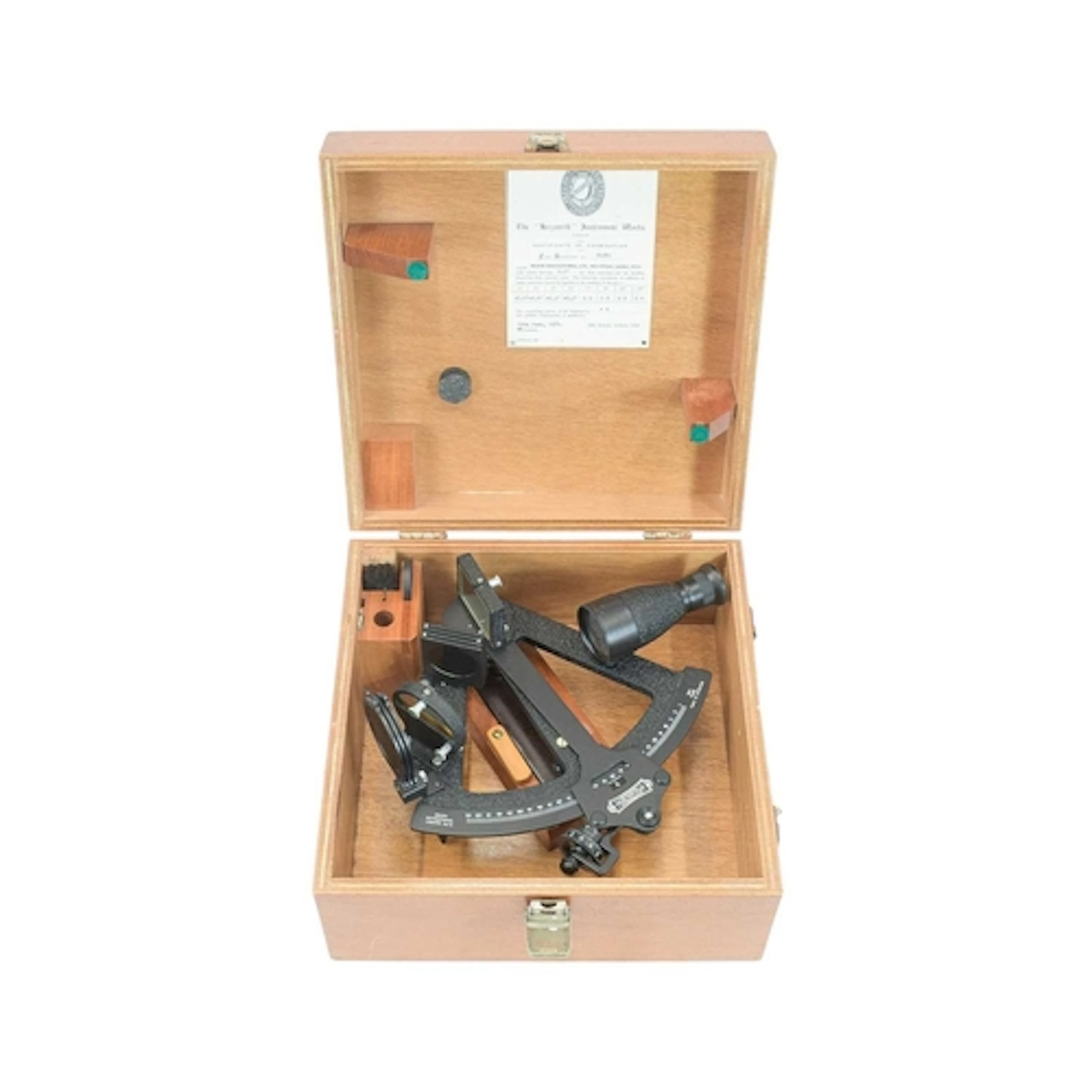 A Heath and Co Ltd 'Hezzanith' Sextant. Endless Rapid-Reader...