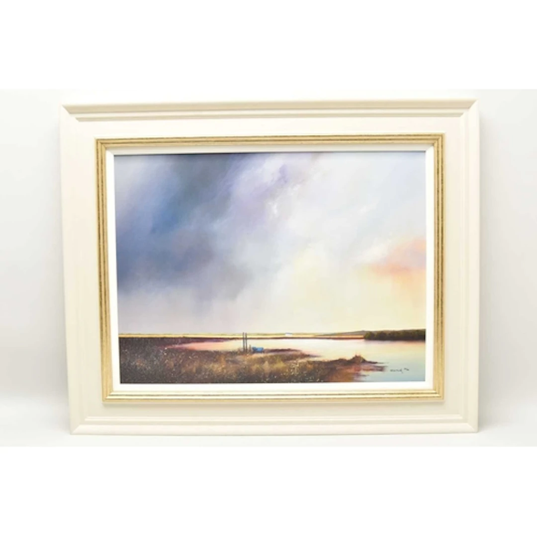 BARRY HILTON (BRITISH 1941) 'DAWN SKIES', a signed limited e...