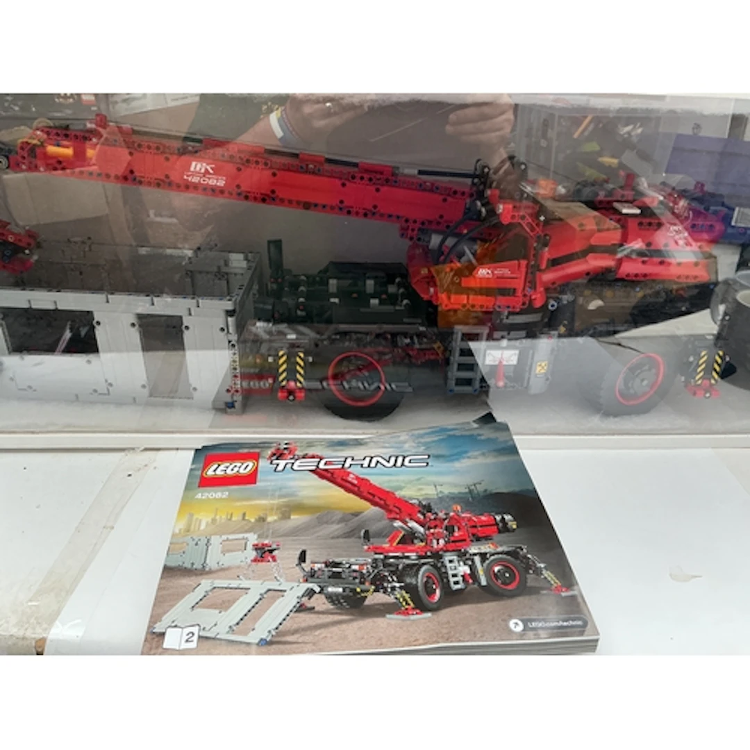 A Boxed Lego Technic Rough Terrain Crane #42082 In Display C...