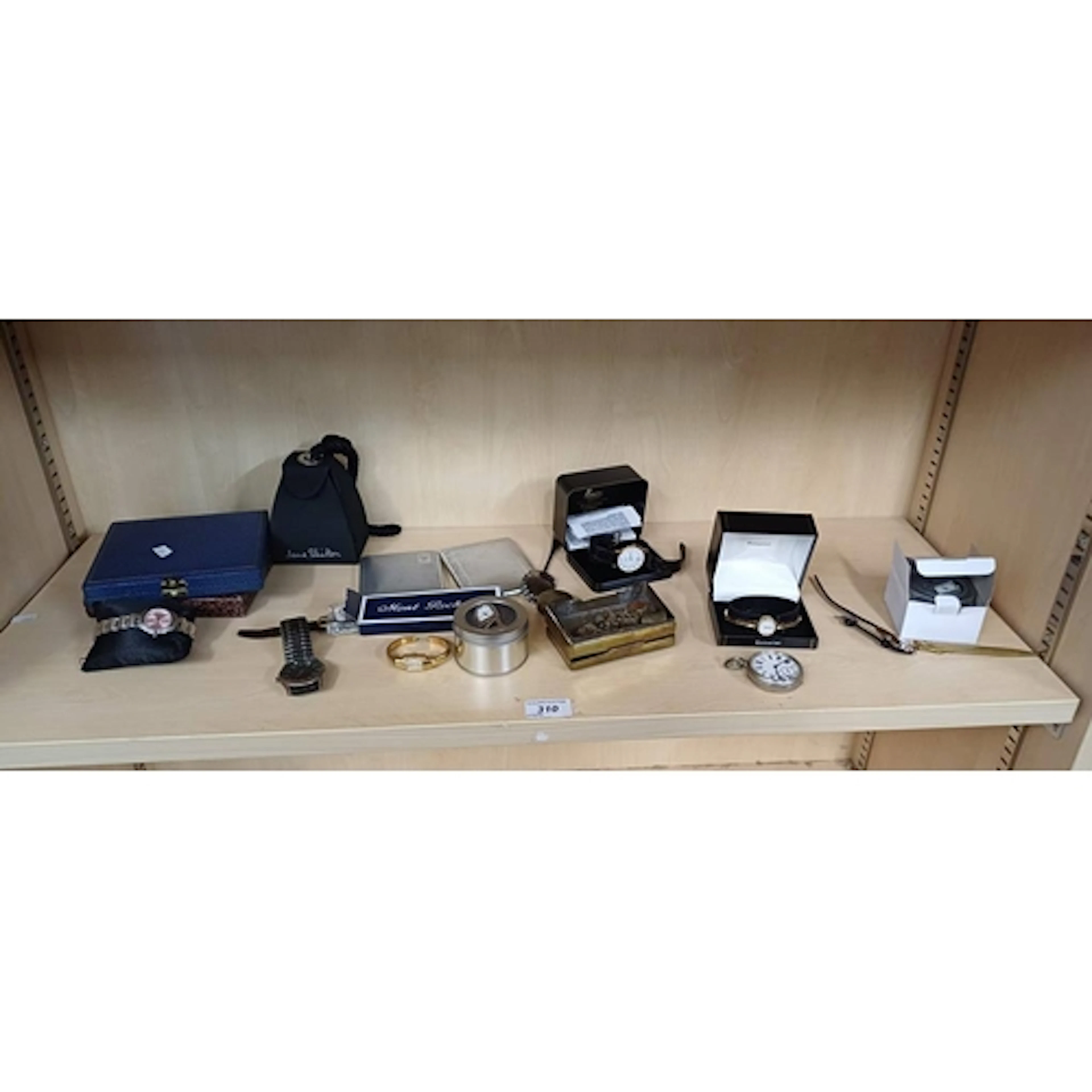 SELECTION OF VARIOUS WRISTWATCHES, POCKET WATCH, CASED CUTLE...