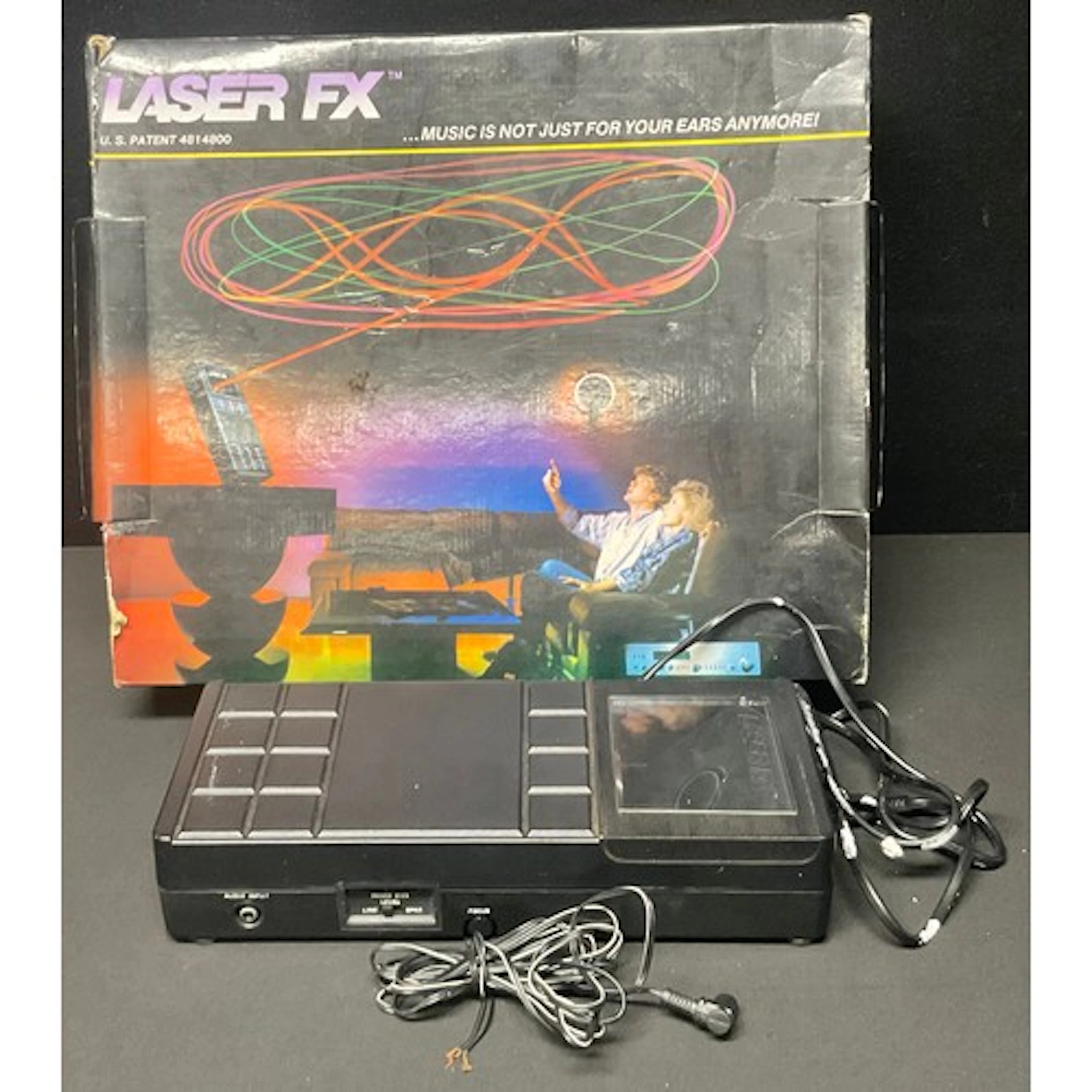Laser Fx LS-01 Vintage Home Light-Show Projector with music ...