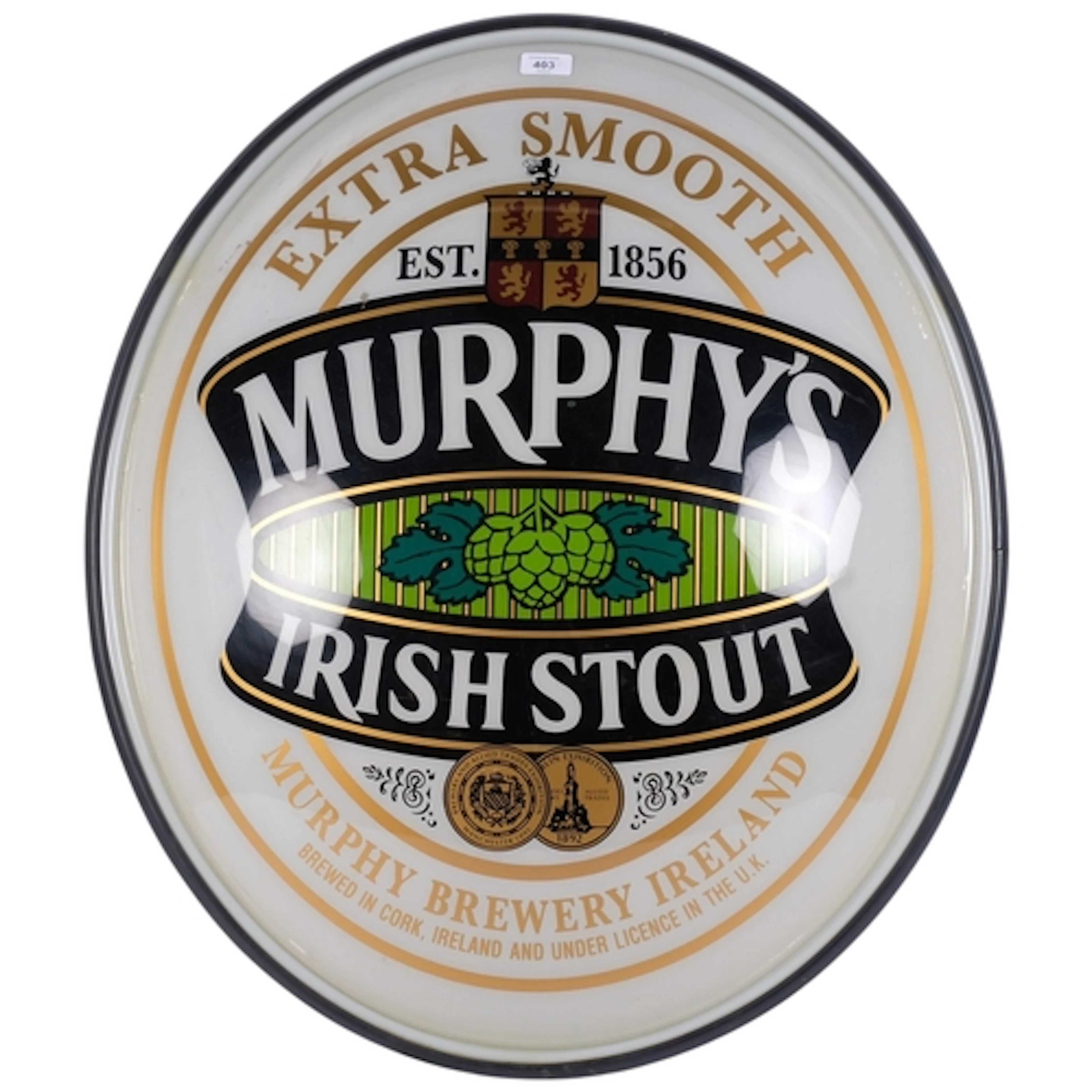 BREWERYANA - a Murphy's Irish Stout advertising panel, W66cm...