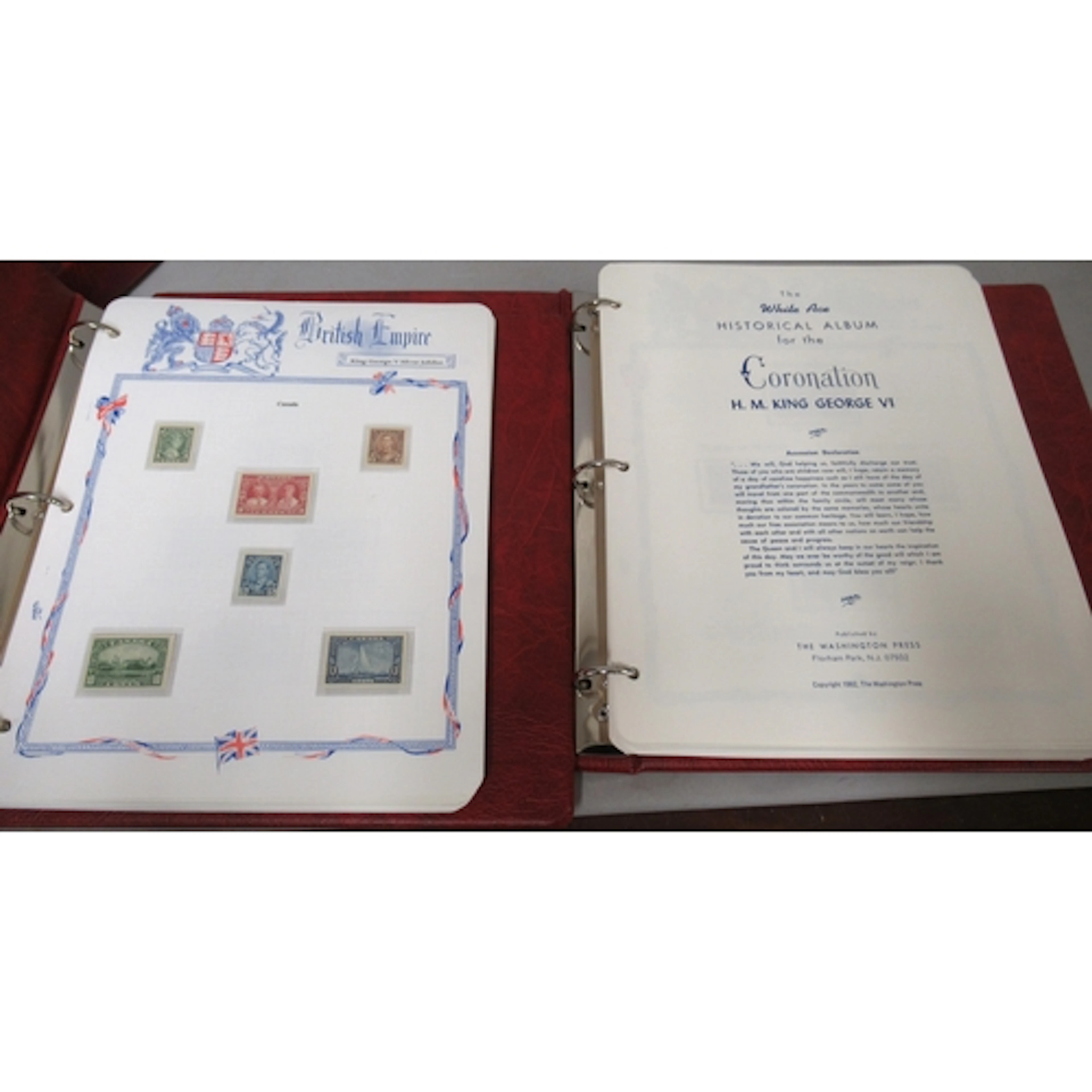 Mint Omnibus stamp collection, in two printed albums, includ...