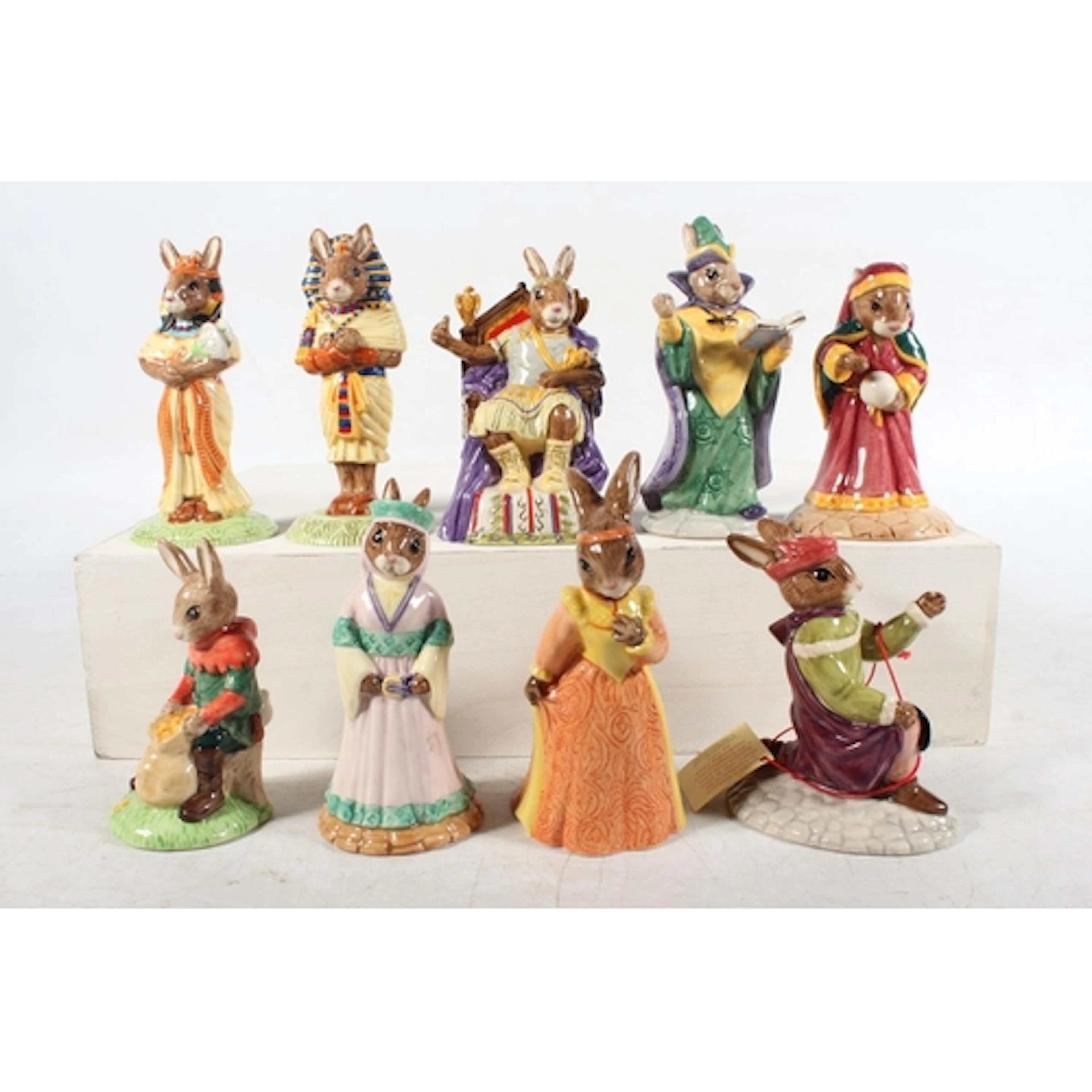 Royal Doulton Bunnykins figures to include Emperor Bunnykins...