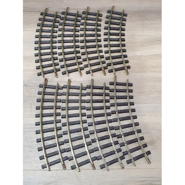 8x L.G.B. G gauge Short Curves, as new
