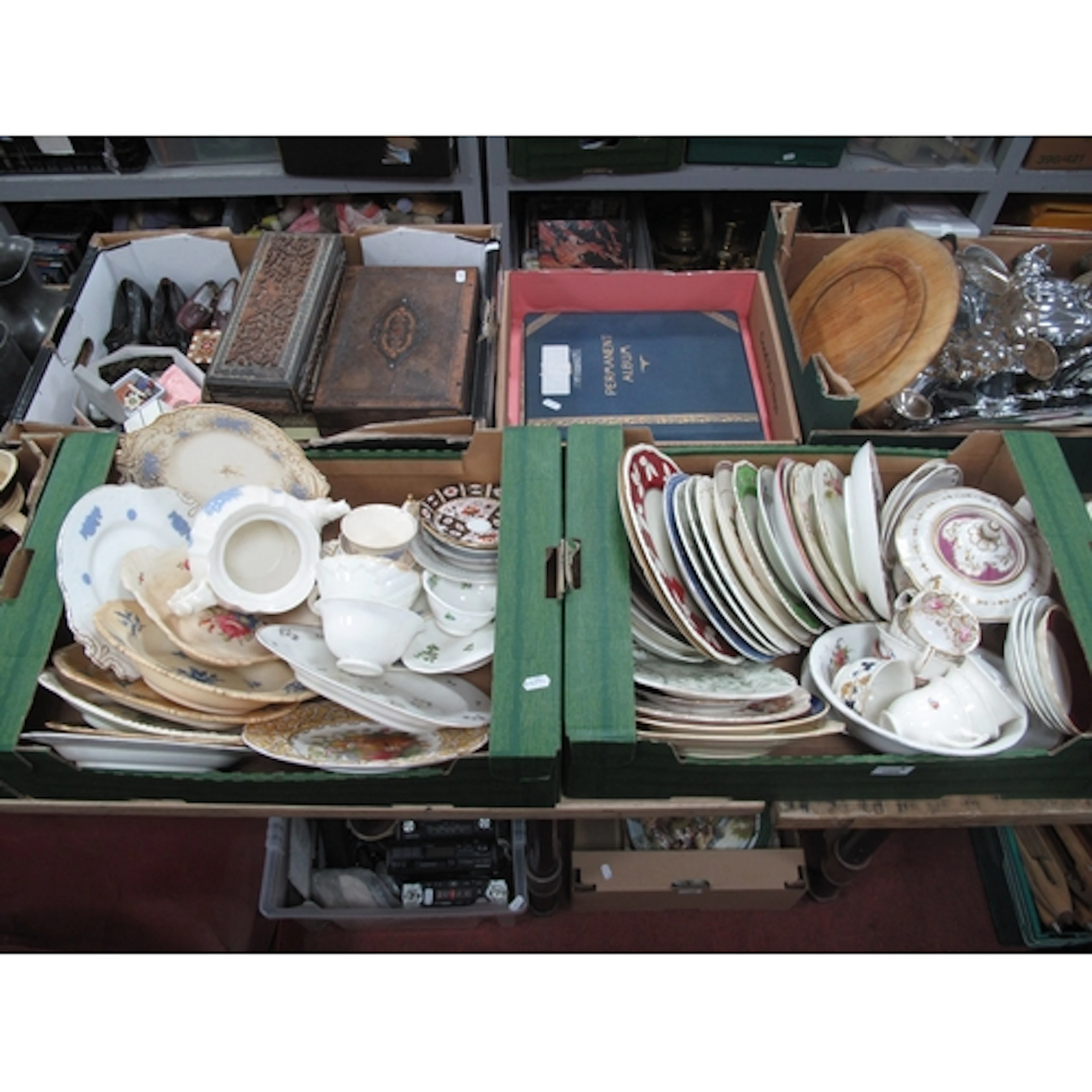 Mainly XIX Century Pottery, including Rockingham, Derby, Dou...