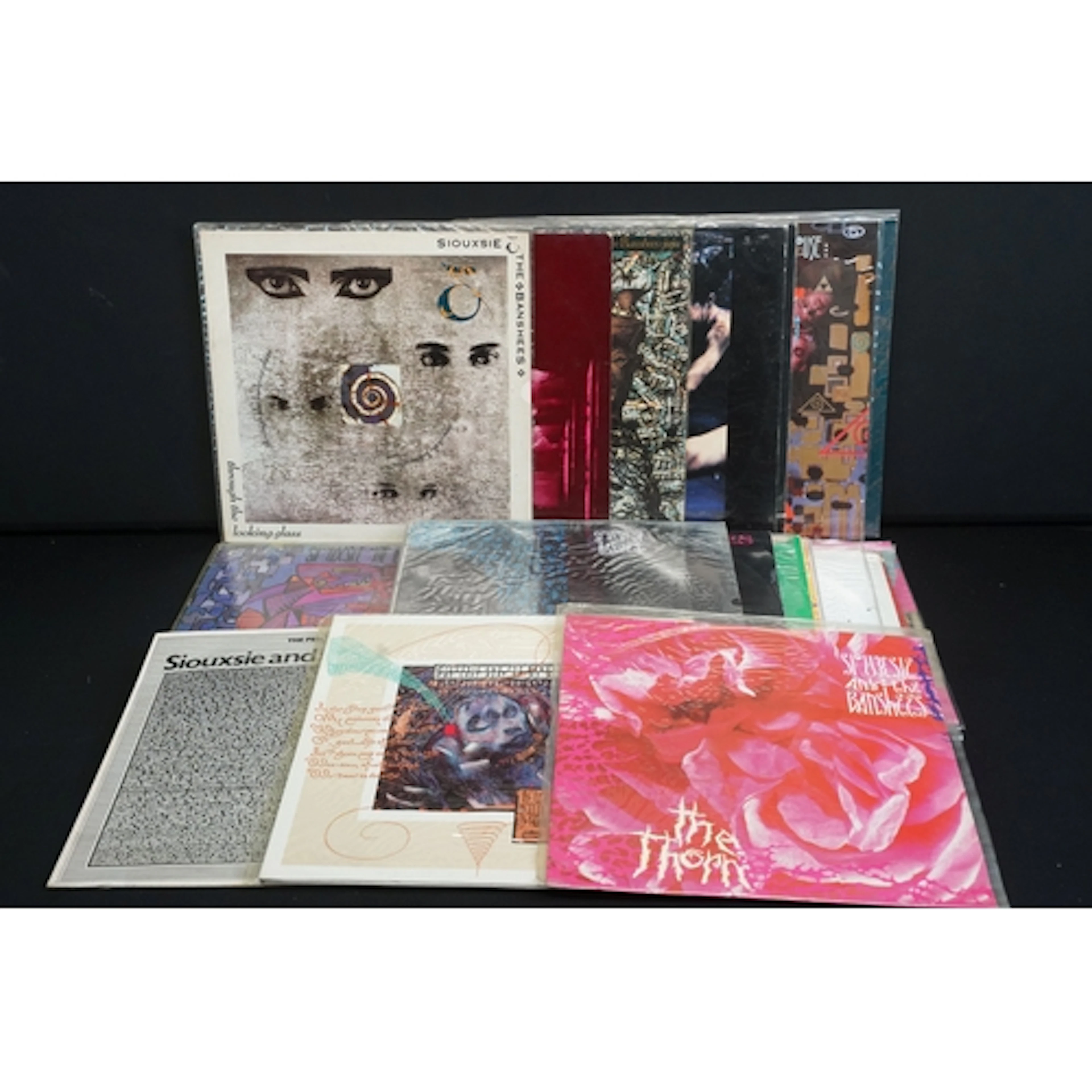 Vinyl - 9 Siouxsie & The Banshees LPs, 11 12" and 2 intervie...