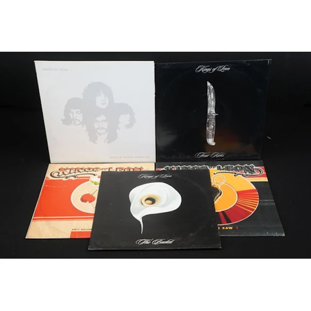 Vinyl - 1 Kings Of Leon 10" double LP and 4 10" EPs to inclu...