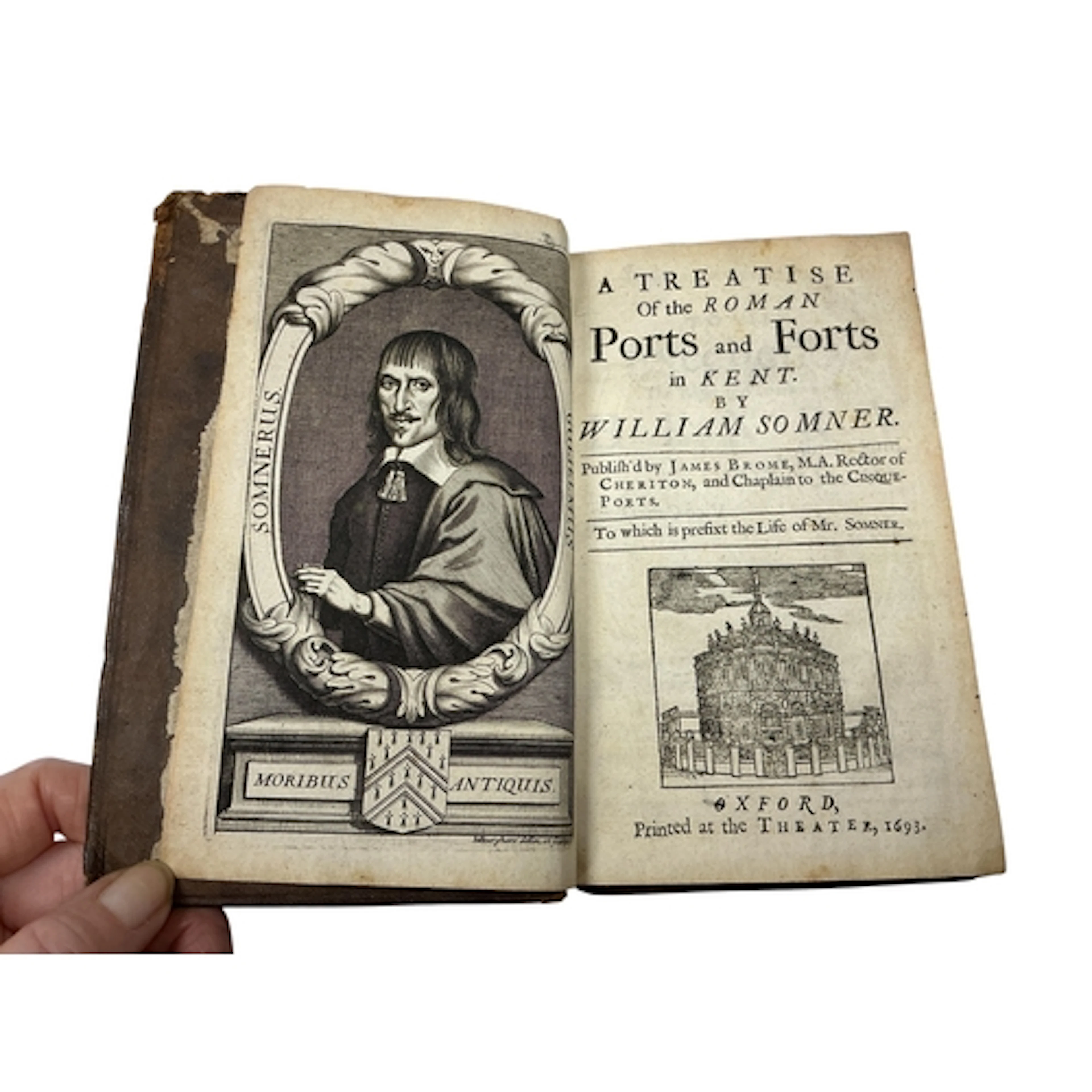 ° ° Somner, William - A Treatise of the Roman Ports and Fort...