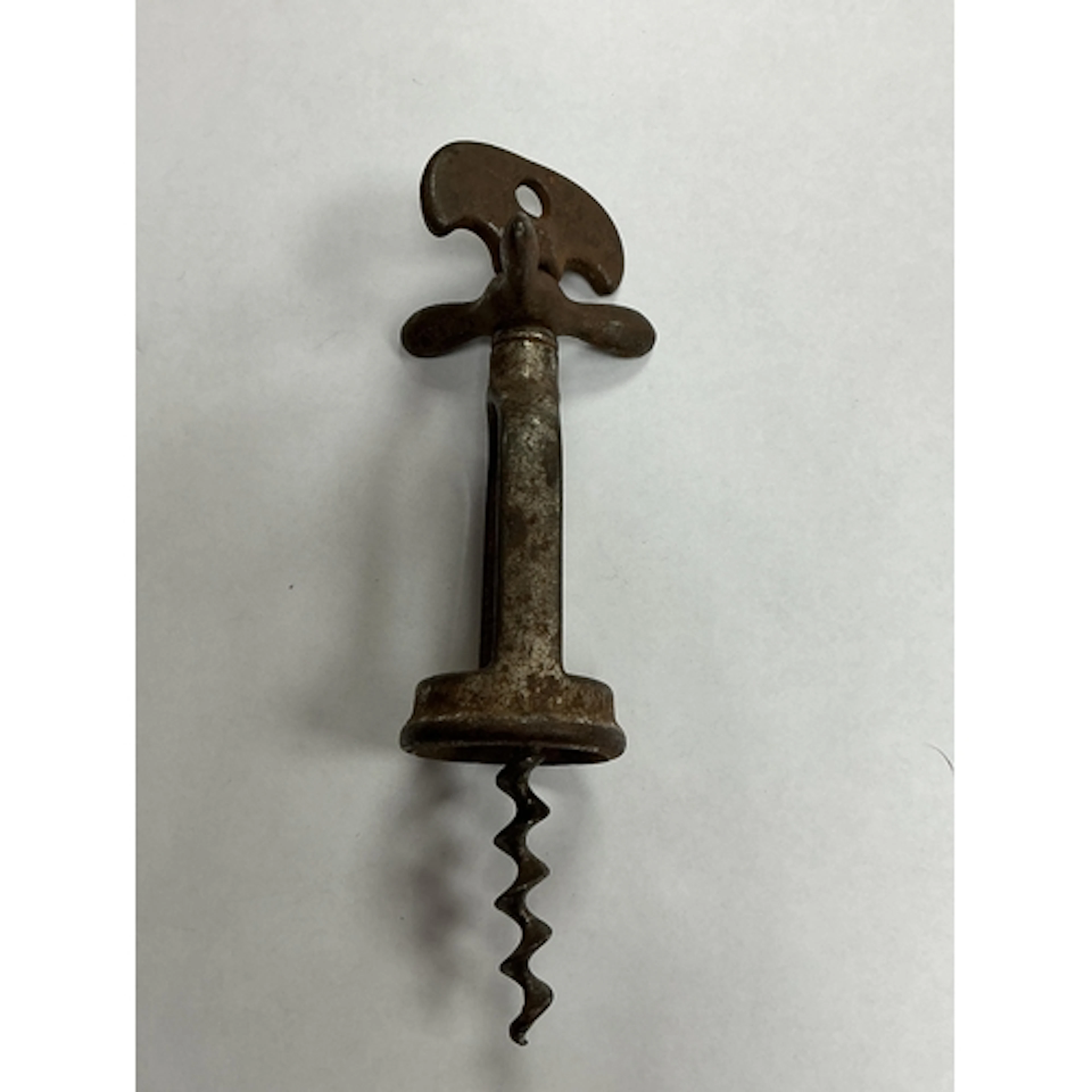 A 19th century fly nut corkscrew