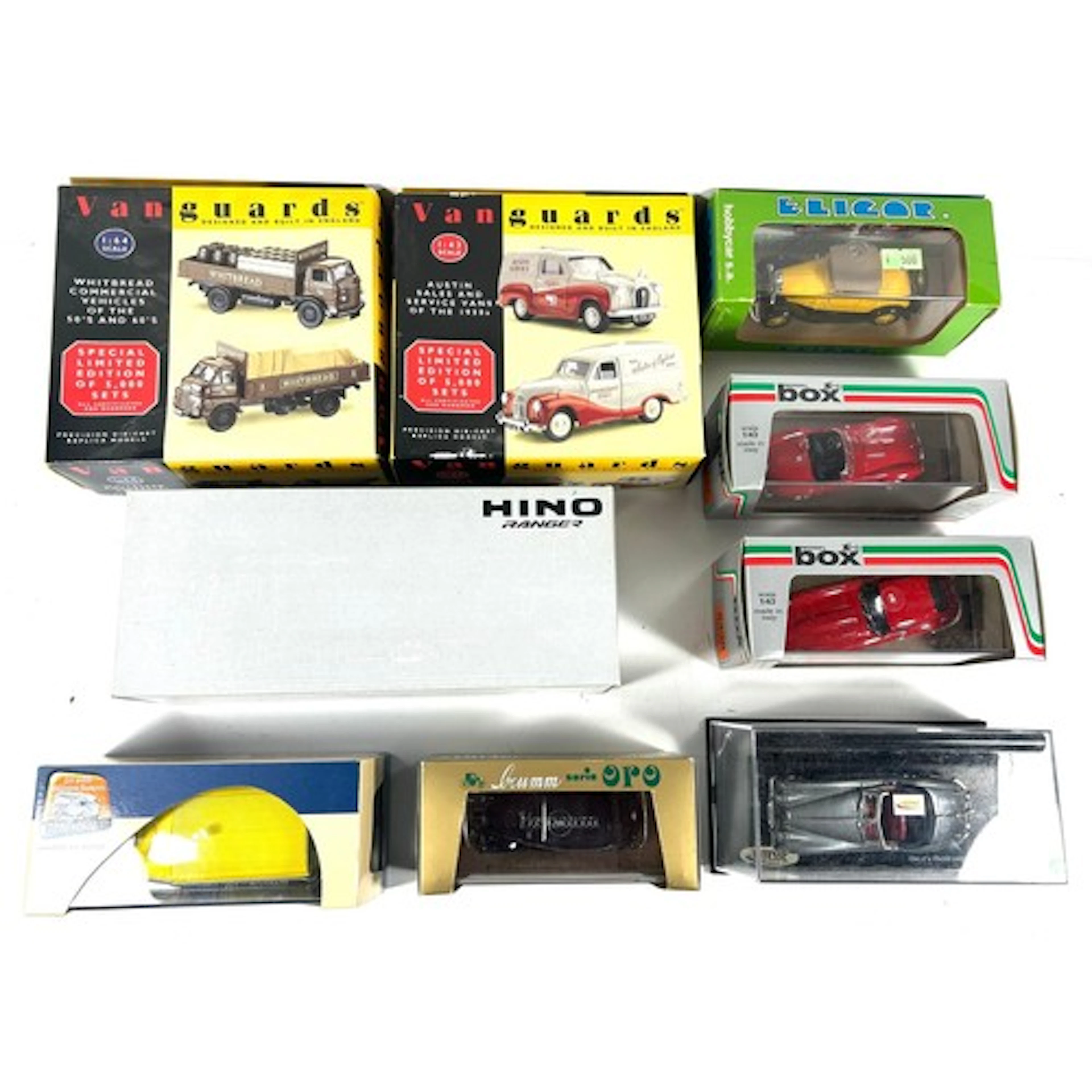 20 Various 1:43 Vehicles. Neo, Solido, Model Box, NEO, Brumm...