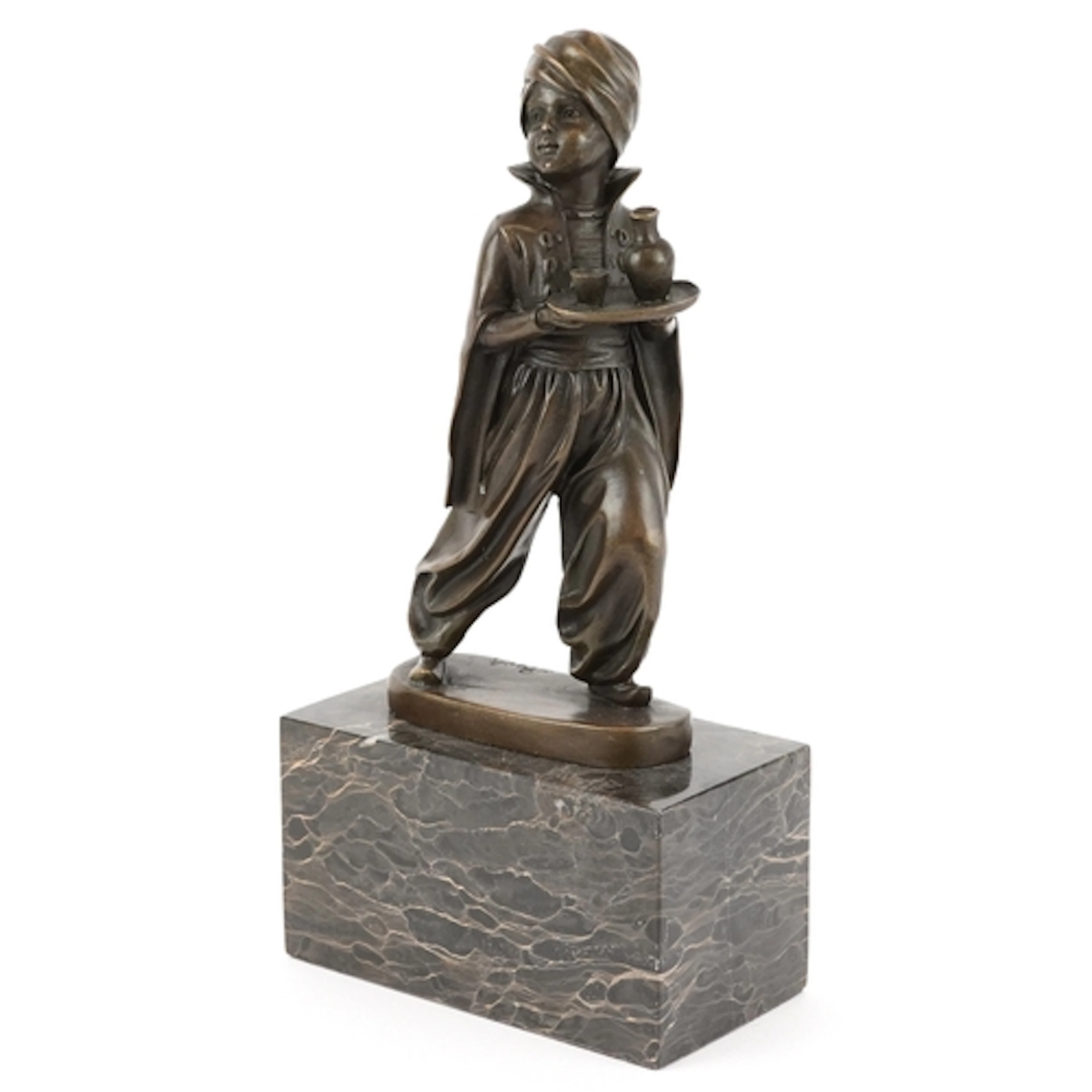 After Ferdinand Preiss, an Art Deco style bronze figure of a...