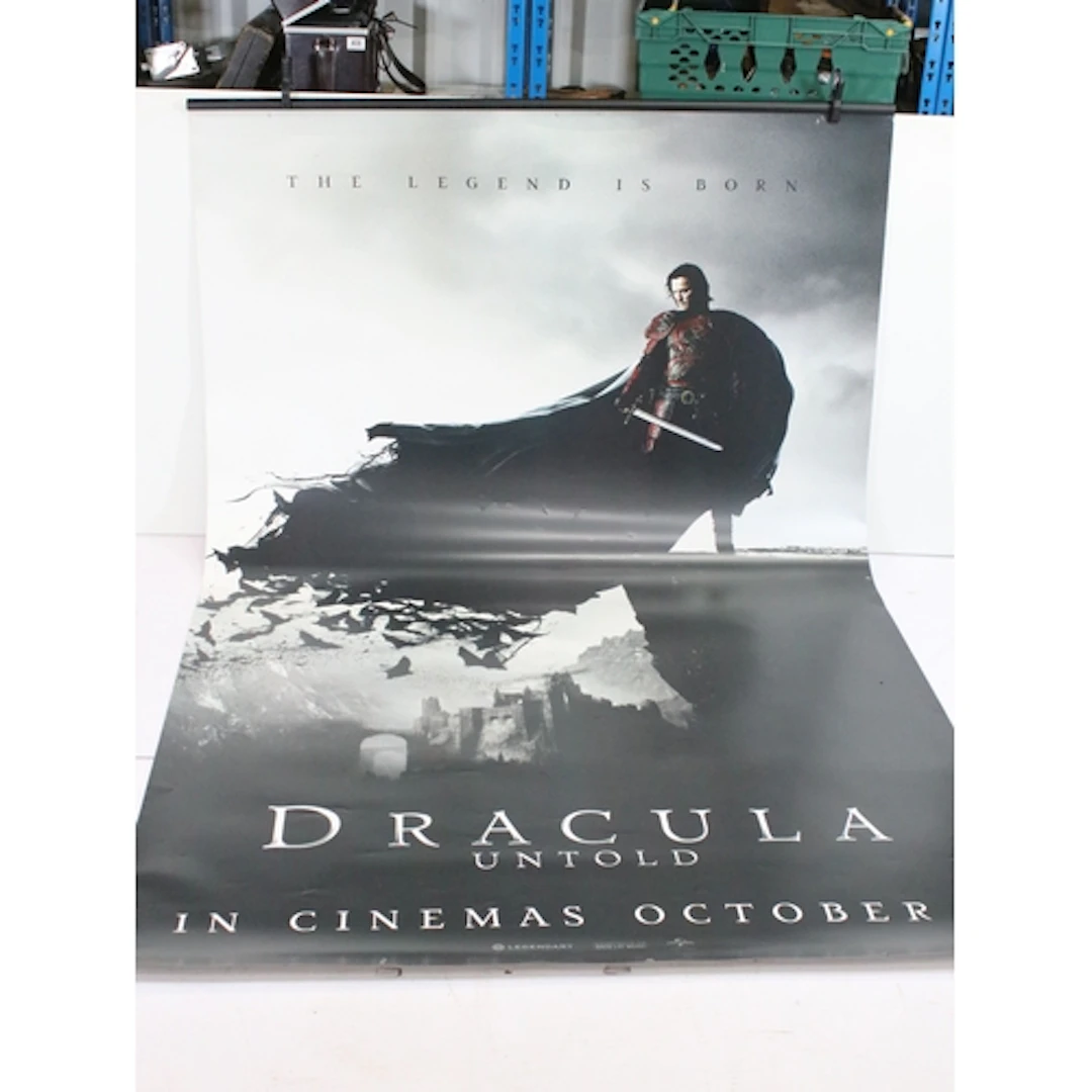 Large Dracula Untold film poster, 154cm x 240cm