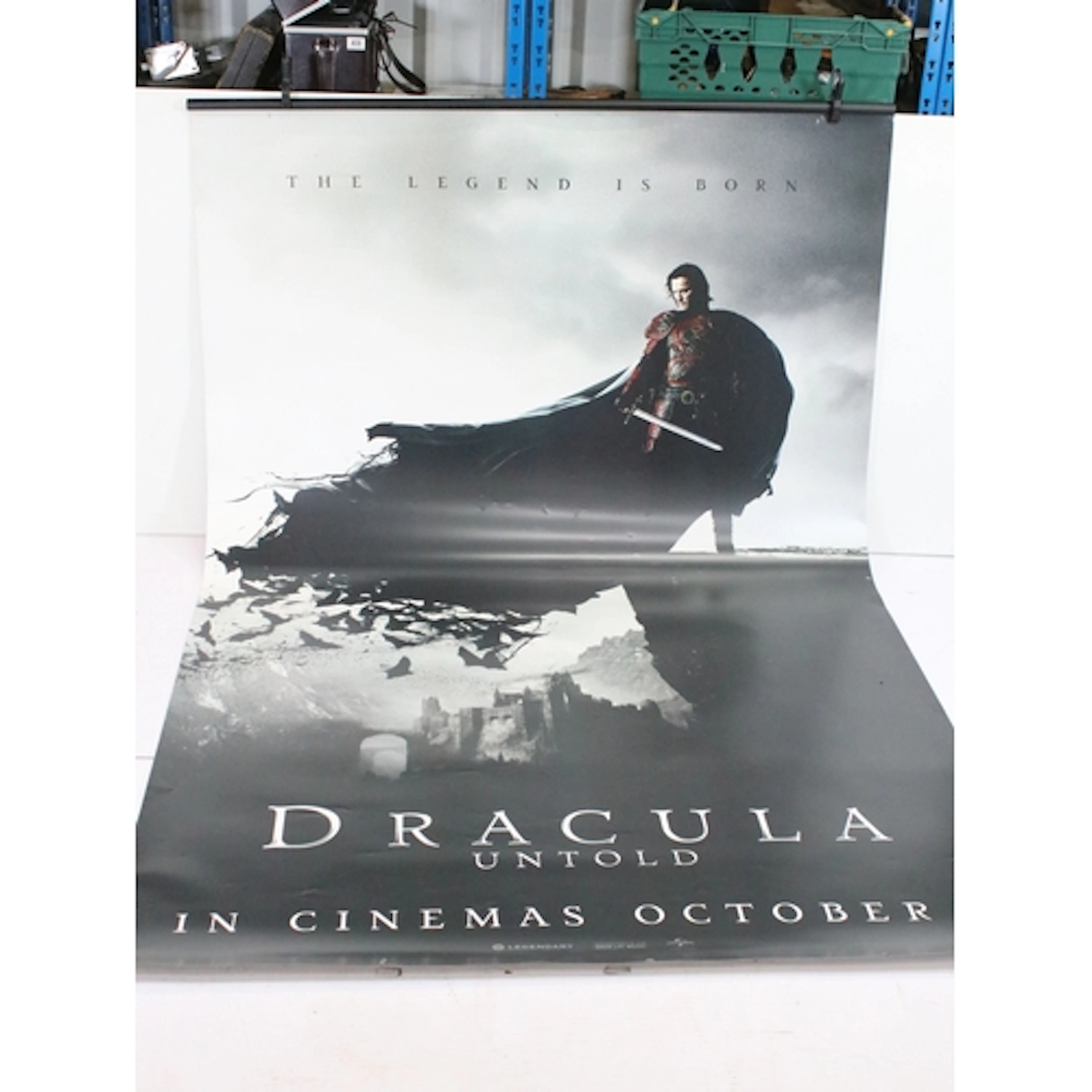 Large Dracula Untold film poster, 154cm x 240cm