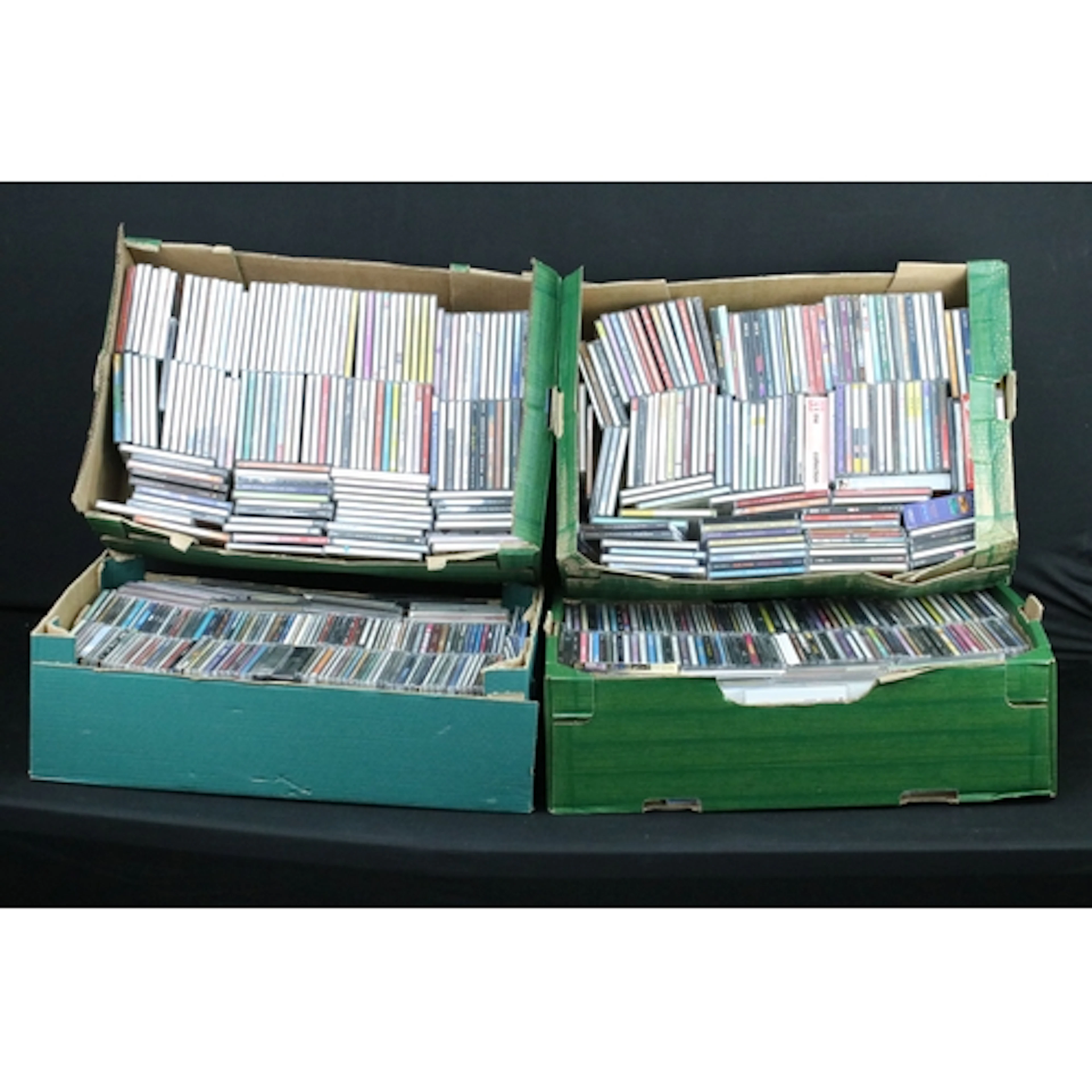 CDs - Over 550 CD albums and singles to include The Beatles,...