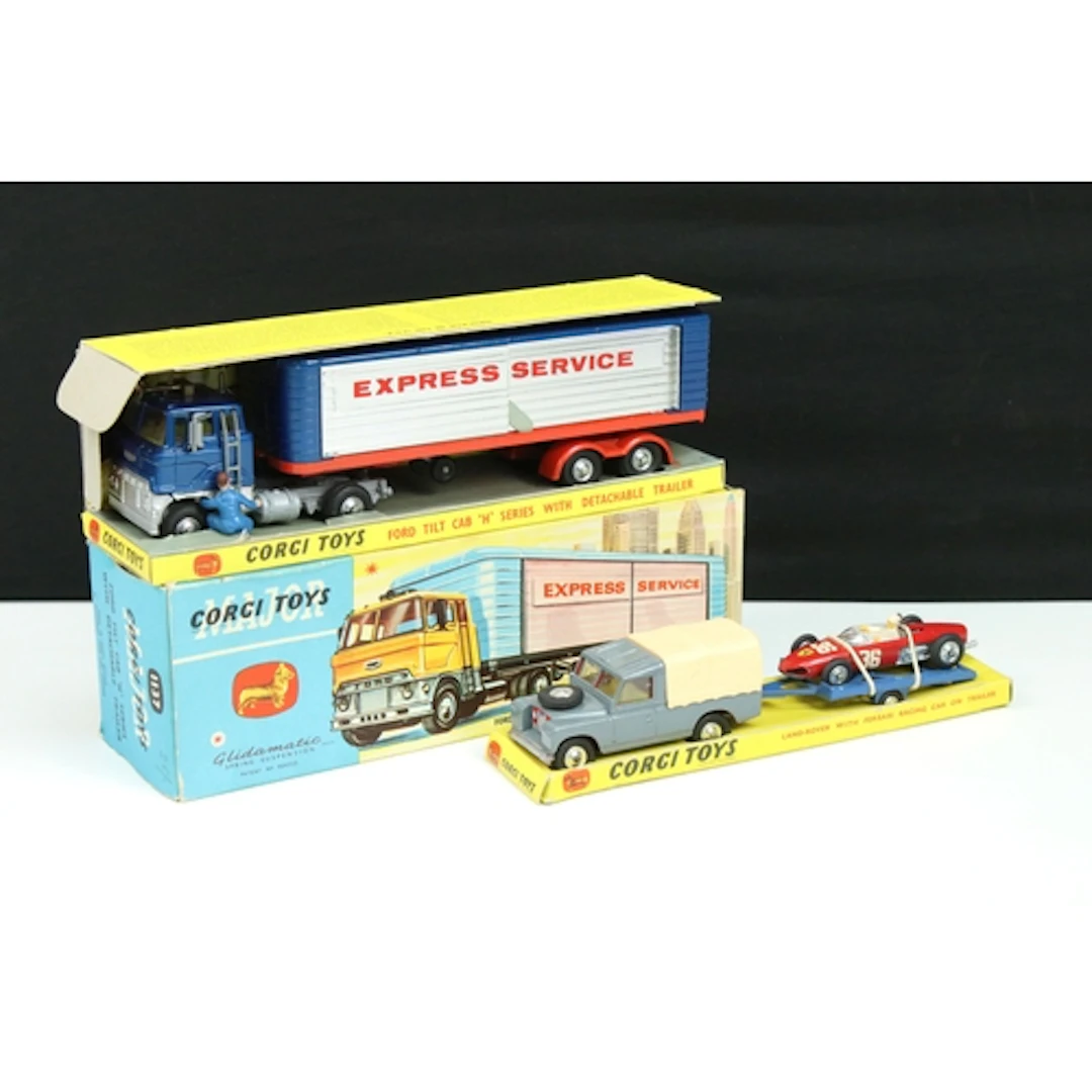 Boxed Corgi Major 1137 Ford Tilt Cab H Series with detachabl...